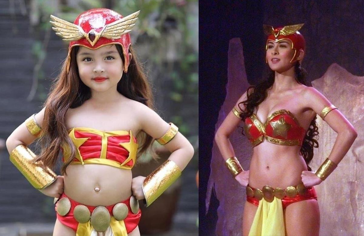 Con gái 'mỹ nhân đẹp nhất Philippines' Marian Rivera gây sốt khi cosplay công chúa Jasmine Ảnh 6