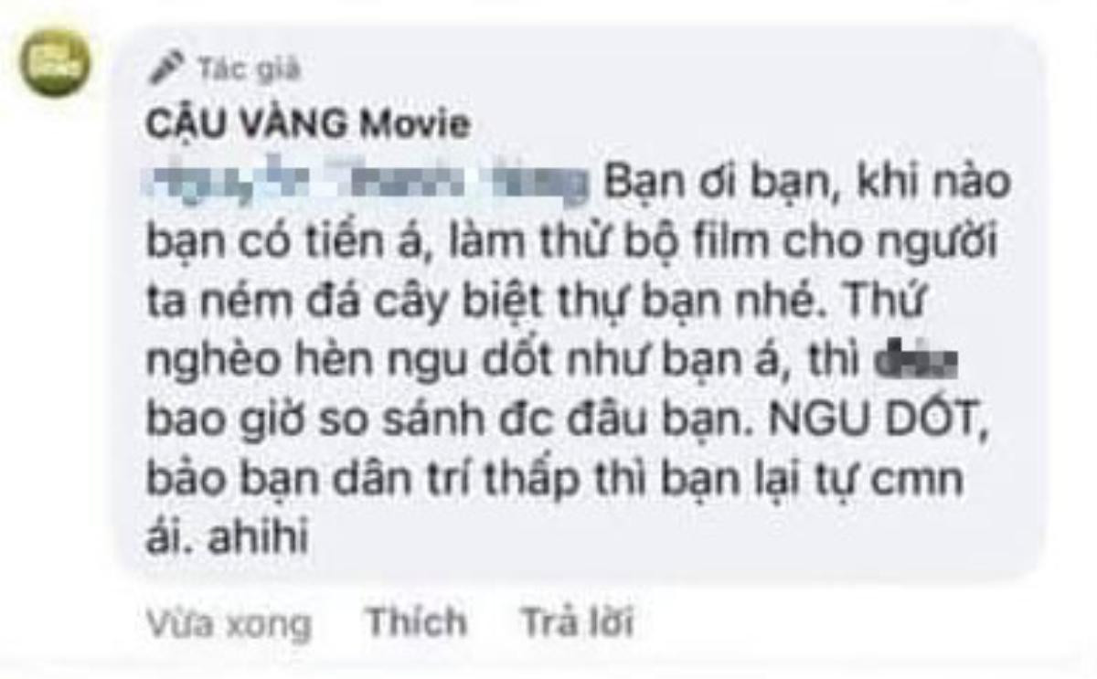 Ekip 'Cậu Vàng' dính phốt lớn: Dùng ngôn ngữ kém văn hóa để đôi co với cư dân mạng Ảnh 2