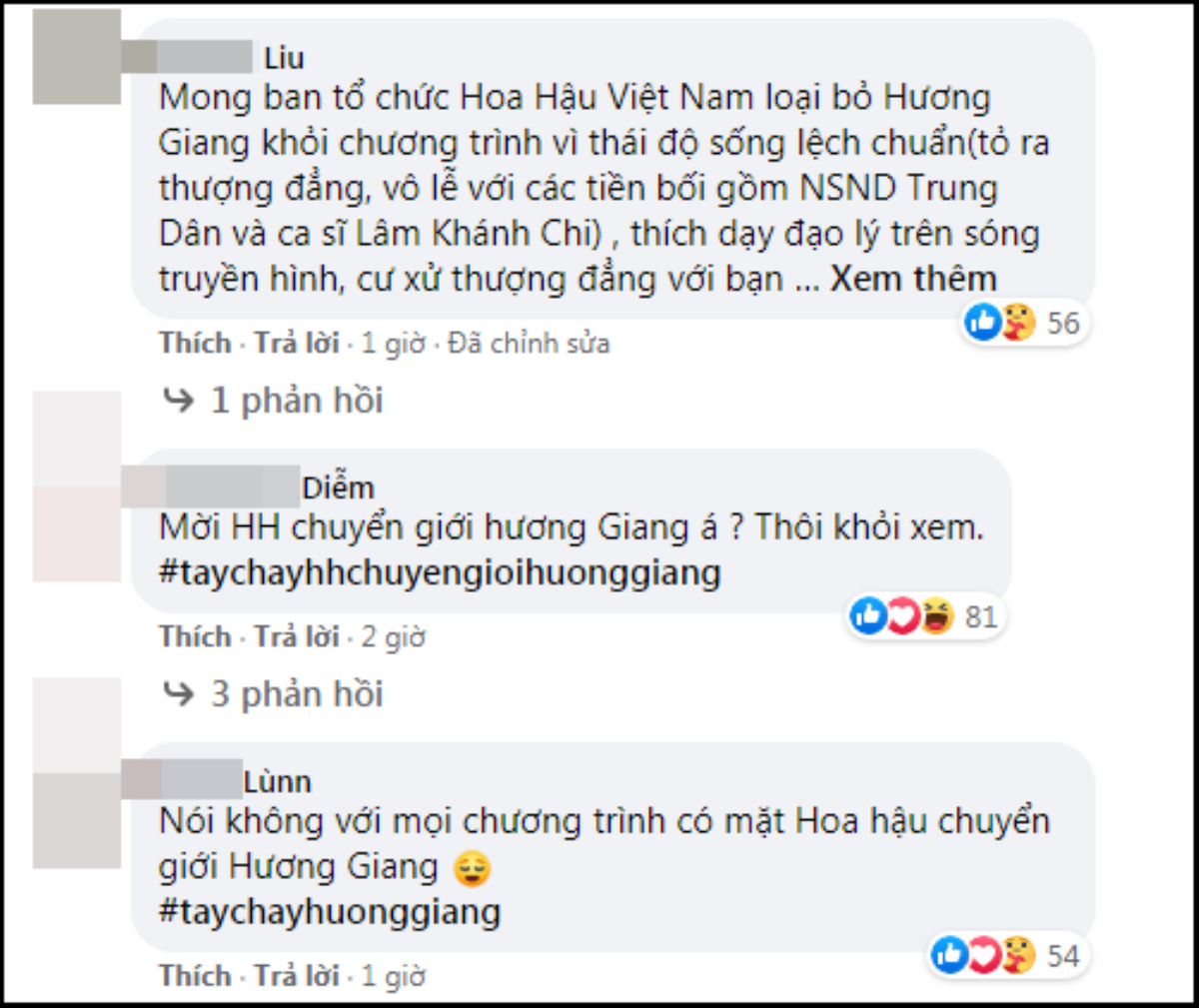 Anti-fan tấn công page Hoa hậu Việt Nam vì Hương Giang xuất hiện Ảnh 2