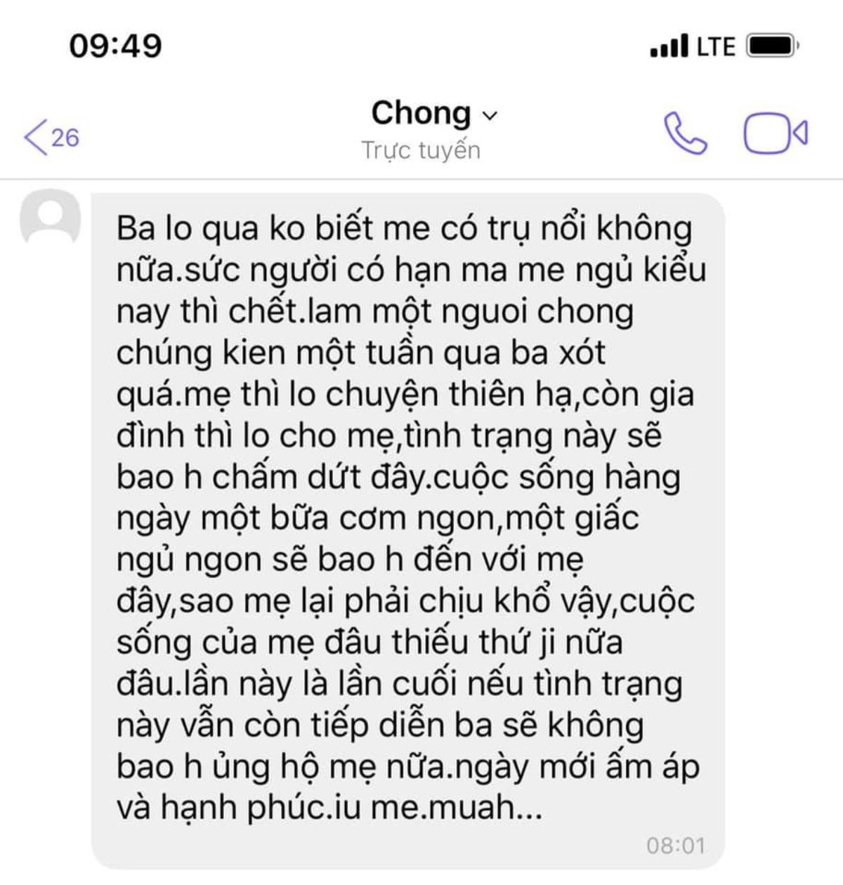 Xót Thủy Tiên thiếu ngủ cả tuần, Công Vinh nhắn tin: 'Khổ vậy, không ủng hộ em làm từ thiện nữa' Ảnh 2