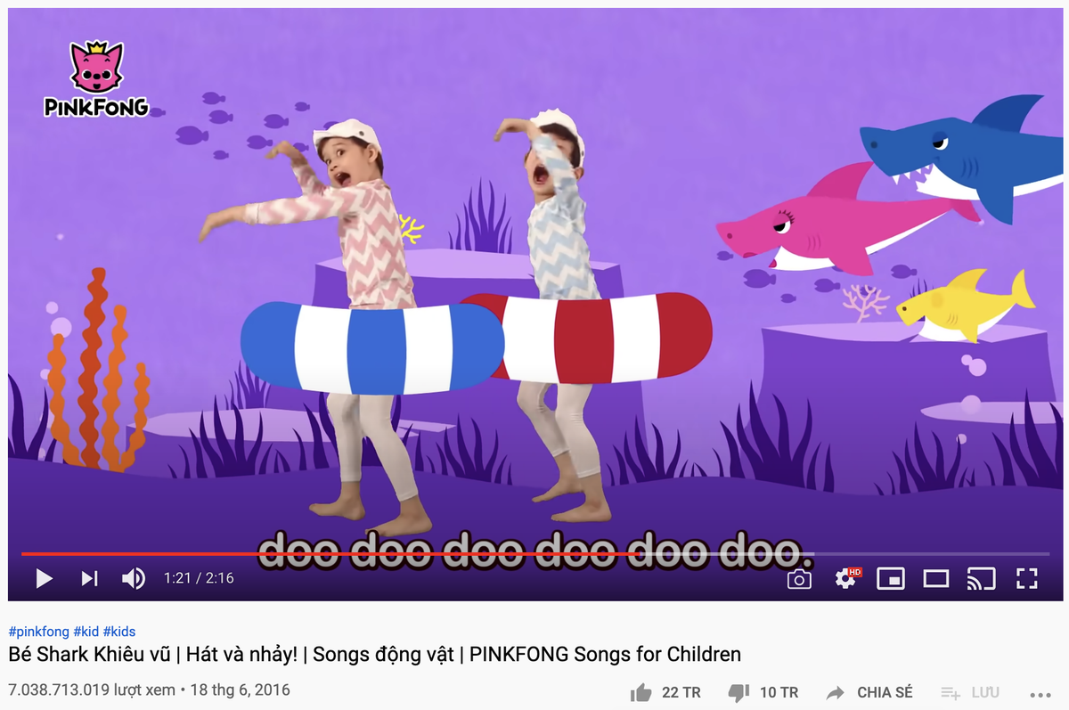 Soán ngôi Despacito, bài hát thiếu nhi này vừa trở thành video được xem nhiều nhất YouTube Ảnh 2