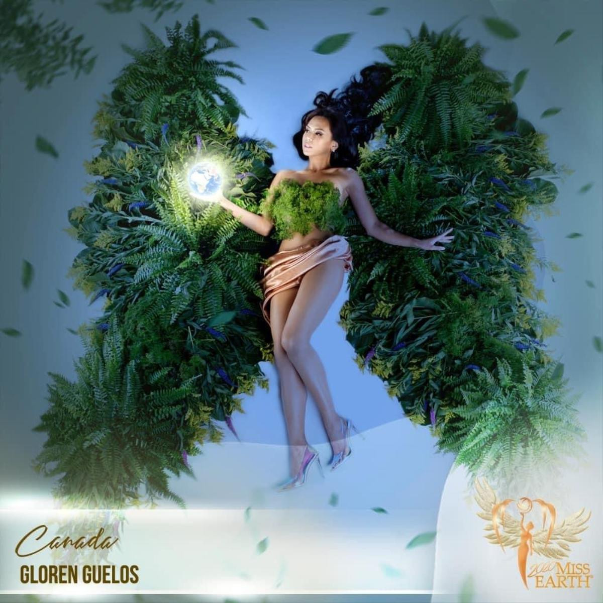 Mỹ nhân Miss Earth diện sắc phục thiên thần: Hoa Thái nổi bật, nhiều đại diện lạc quẻ, lạm dụng photoshop Ảnh 35