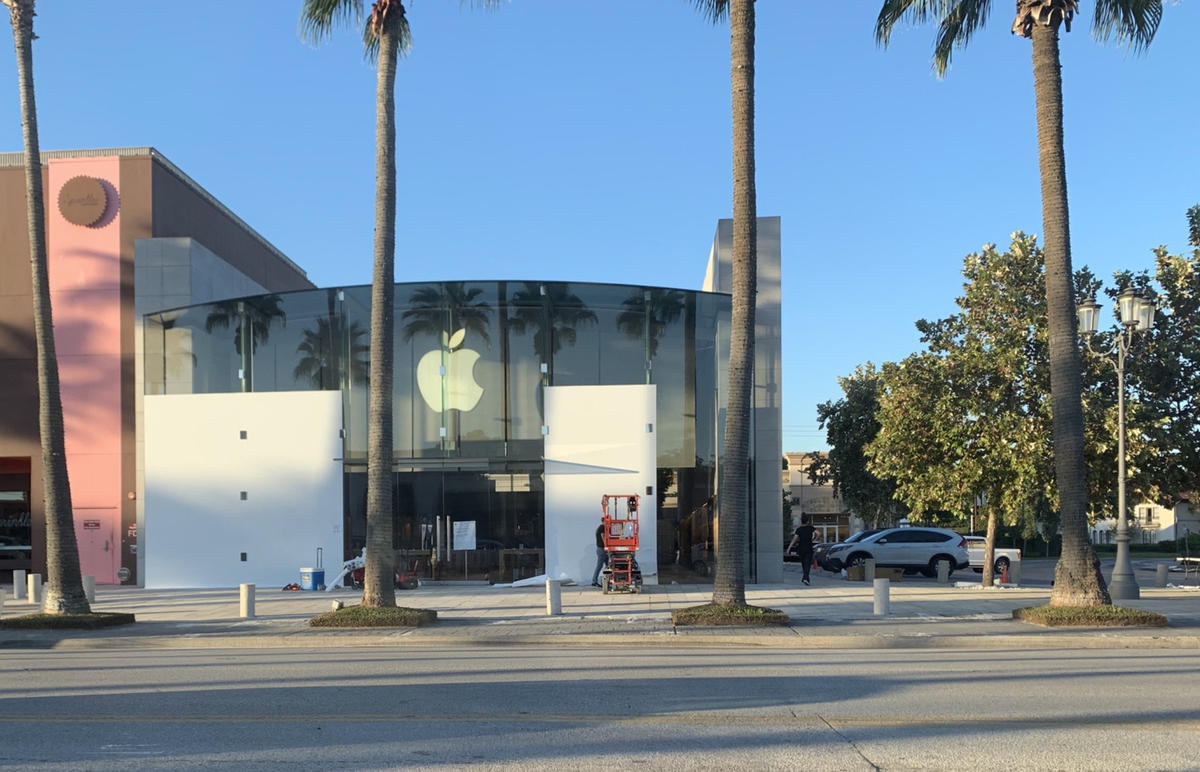 Apple Store dựng rào chắn phòng bạo loạn sau bầu cử Tổng thống Mỹ Ảnh 3