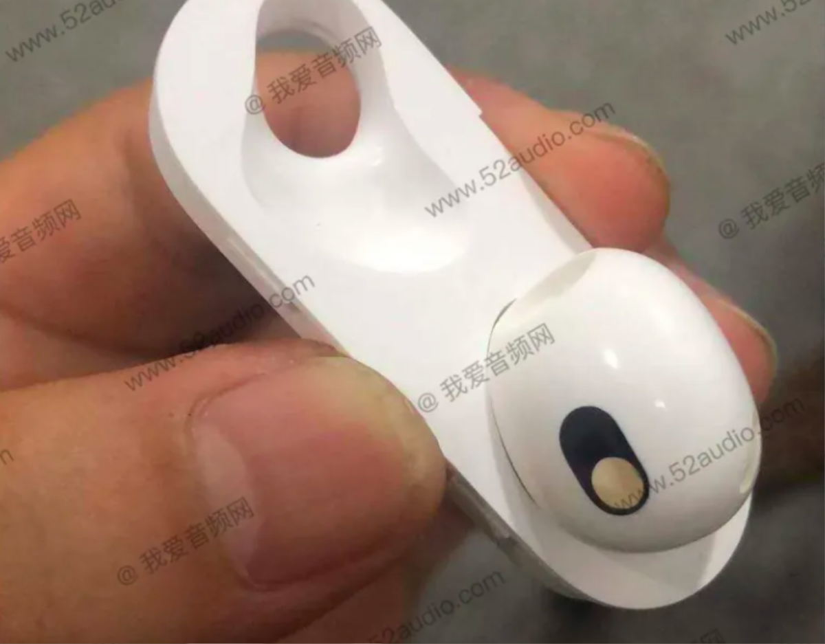 Hình ảnh đầu tiên của AirPods 3 rò rỉ, thiết kế giống AirPods Pro Ảnh 1