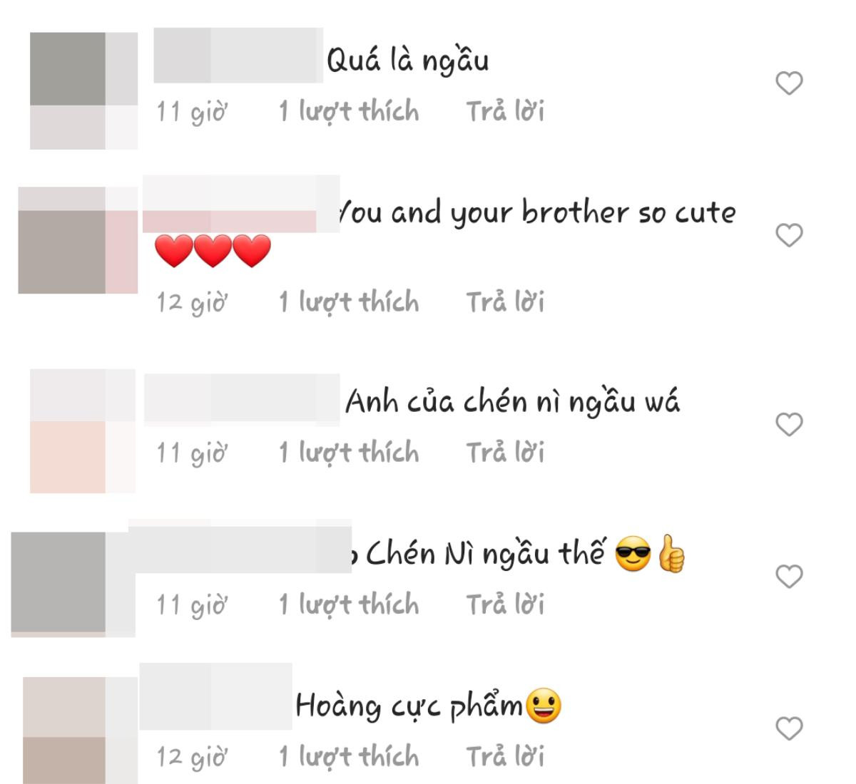 Vừa xuất hiện trên Instagram em gái, anh trai Jenny Huỳnh nhanh chóng 'đốn tim' dân mạng Ảnh 6