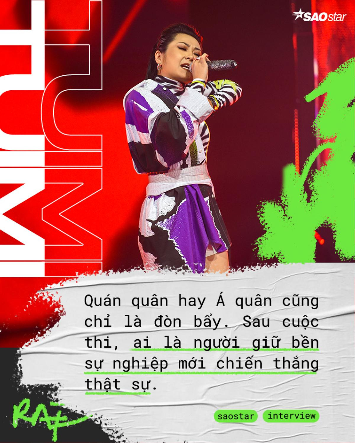 Tuimi King Of Rap: HIEUTHUHAI phù hợp nhất cho giải quán quân, tôi và Pháo đều là 'Queen Of Rap' Ảnh 9