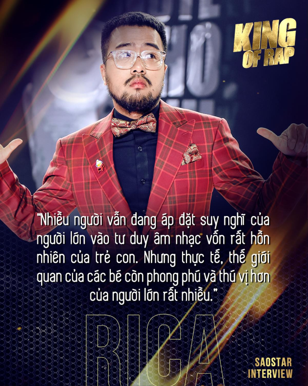 Rica: 'Hoàn thiện bản thân quan trọng hơn tăng cát-xê, RichChoi xứng đáng chiến thắng King Of Rap' Ảnh 6