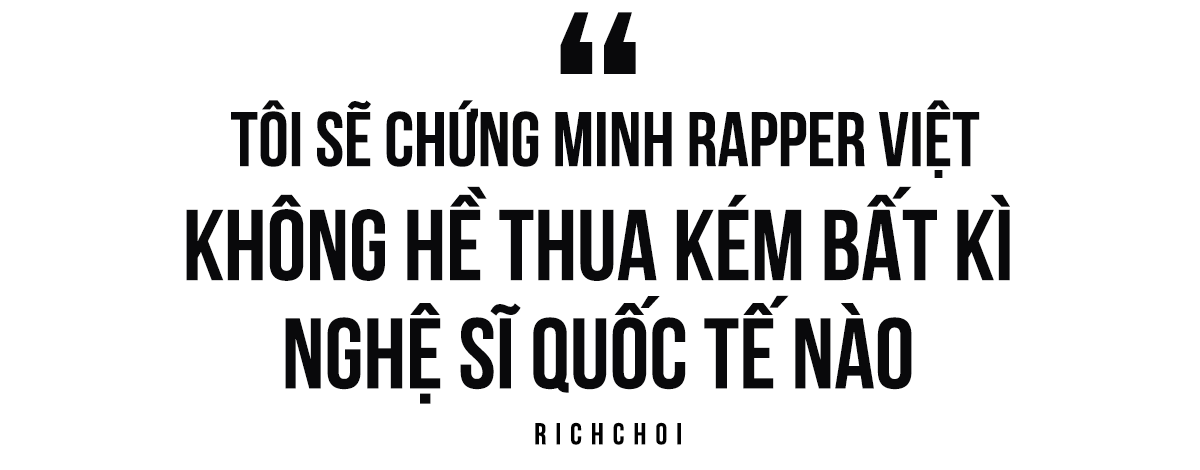 RichChoi: 'Tôi là người xứng đáng và phù hợp cho giải quán quân King Of Rap nhất' Ảnh 8