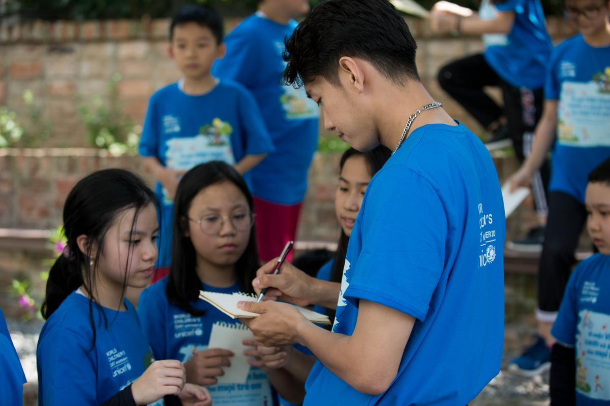 Quang Đăng sáng tạo vũ điệu bảo vệ môi trường, đồng hành cùng UNICEF trong chiến dịch mới Ảnh 4