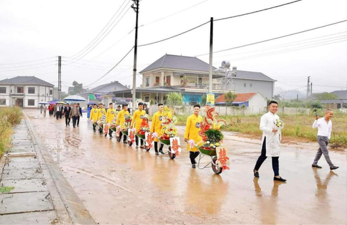 Chú rể mang 7 xe rùa sang nhà gái hỏi vợ khiến dân tình rần rần thích thú vì quá đỗi dễ thương Ảnh 1