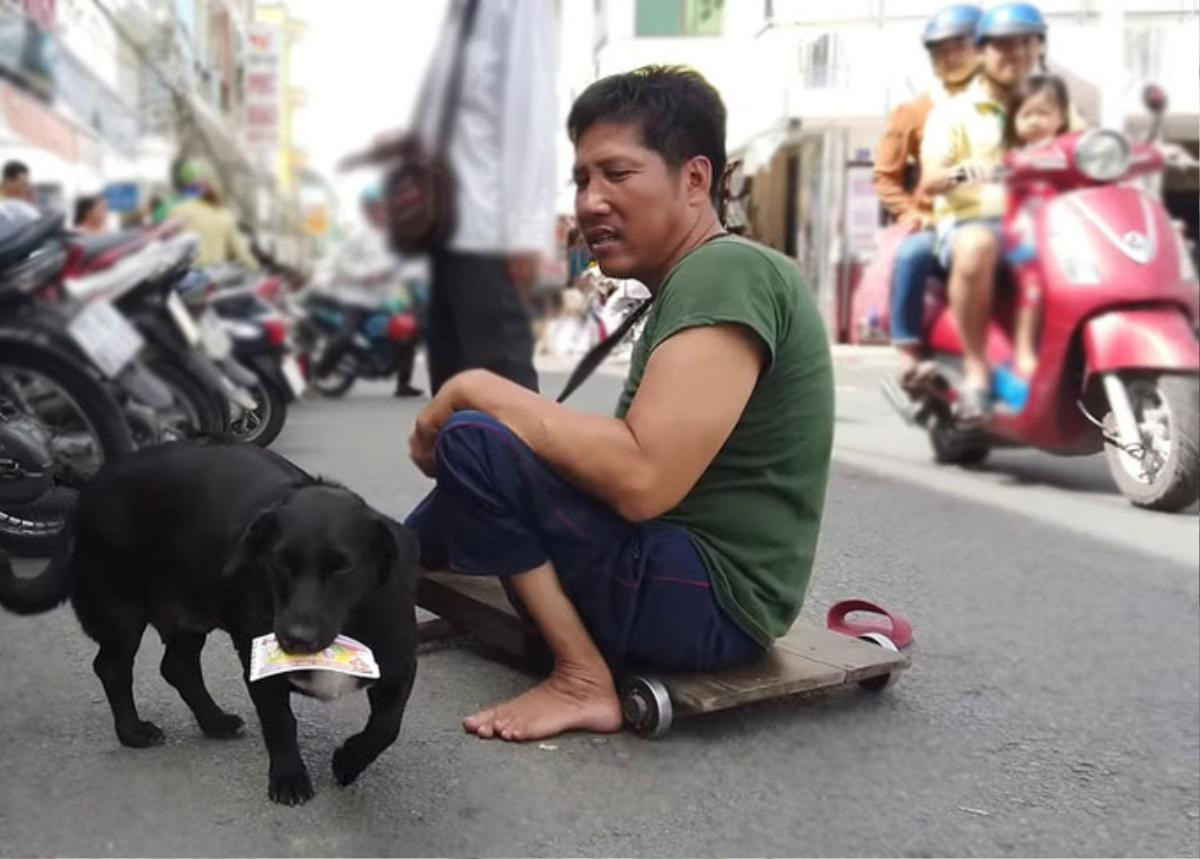 Dân mạng thích thú trước hình ảnh chú chó ngồi bán vé số, phản ứng của 'boss' khi bán hàng càng gây chú ý Ảnh 3