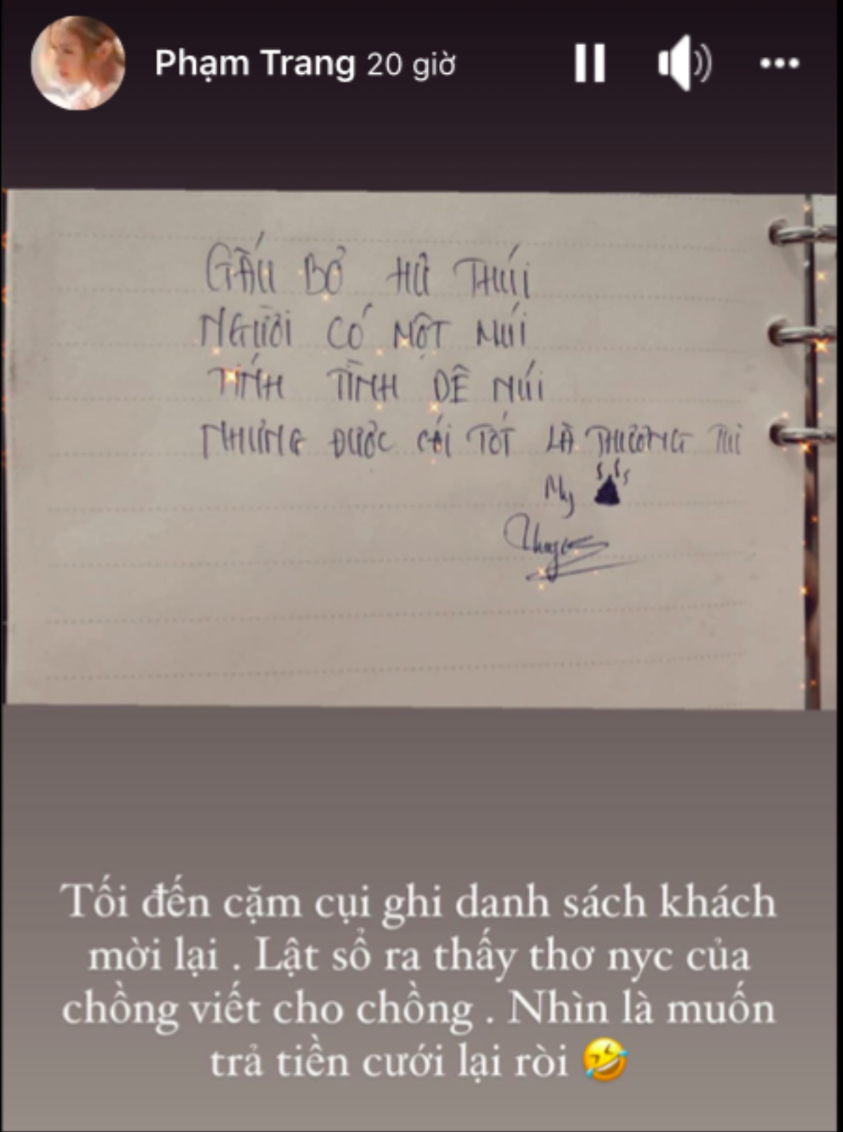 Xoài Non phản ứng bất ngờ khi phát hiện thư tình người yêu cũ gửi chồng, Xemesis thừa nhận 'nhà cháy' Ảnh 2