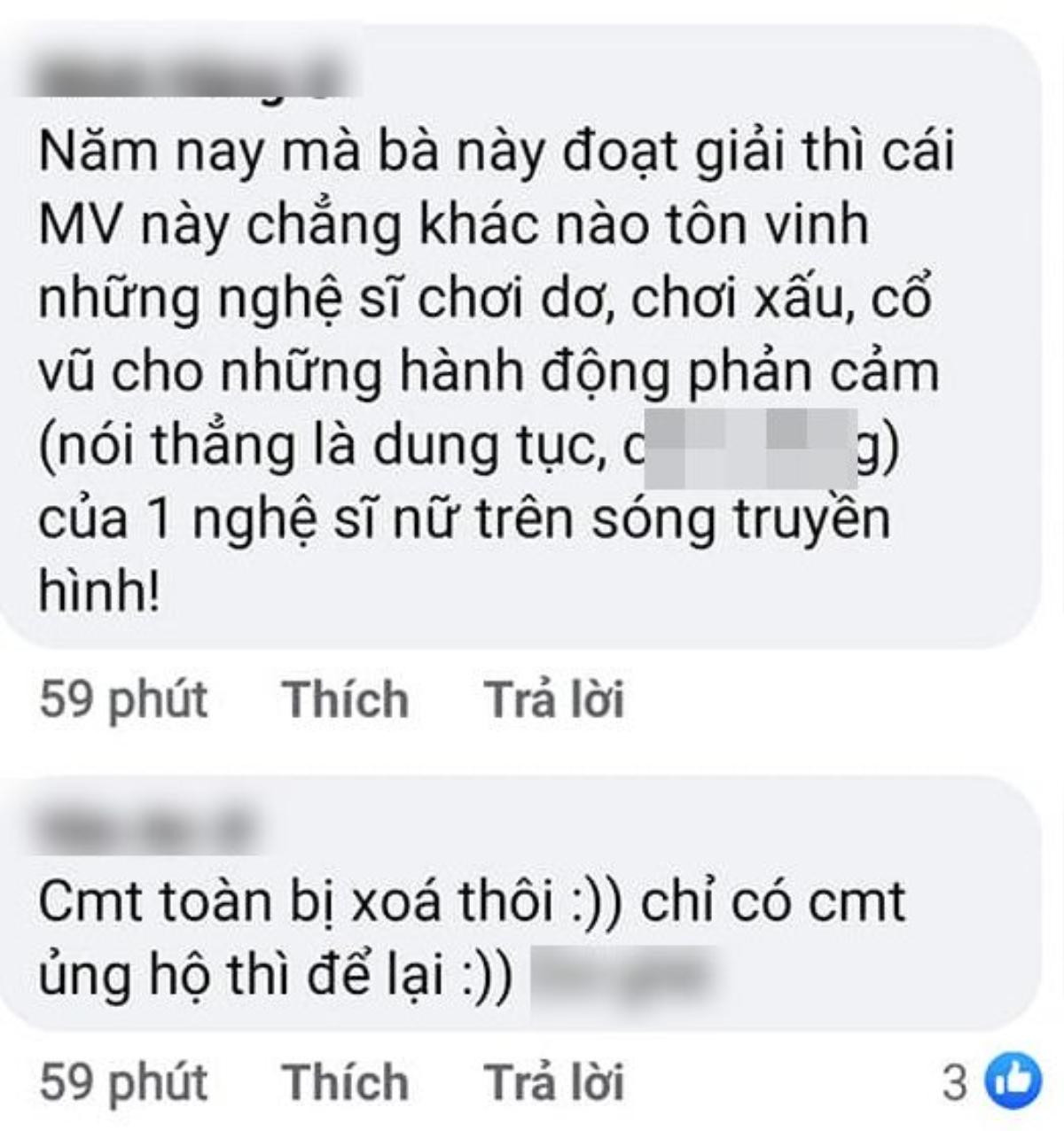 Lâm Vỹ Dạ bị antifan tấn công trên fanpage của giải Mai vàng khi tạm dẫn đầu Ảnh 5