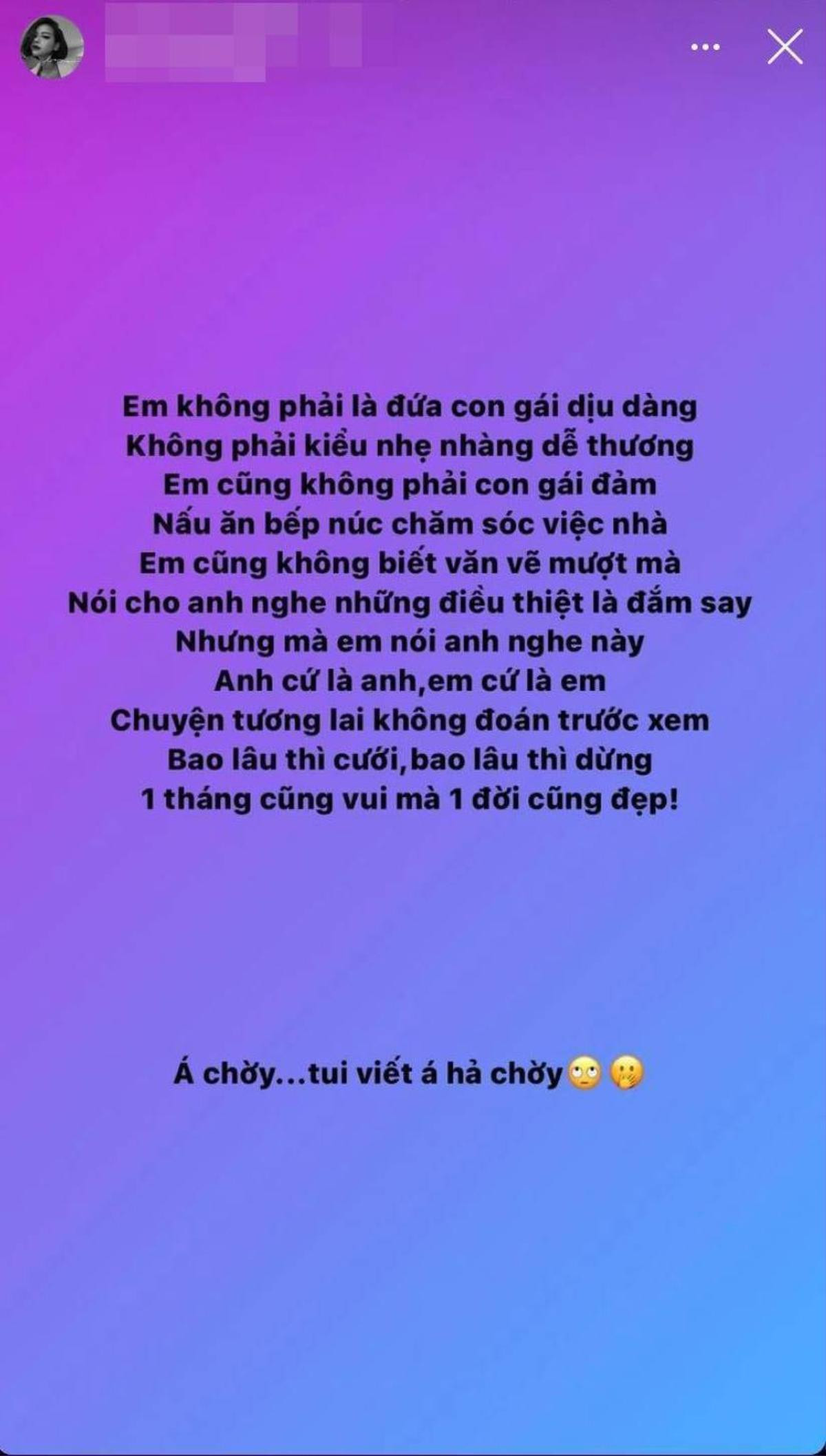 Giữa nghi vấn hẹn hò, Ngọc Trâm viết lời ngọt ngào gửi đến Huỳnh Phương? Ảnh 2