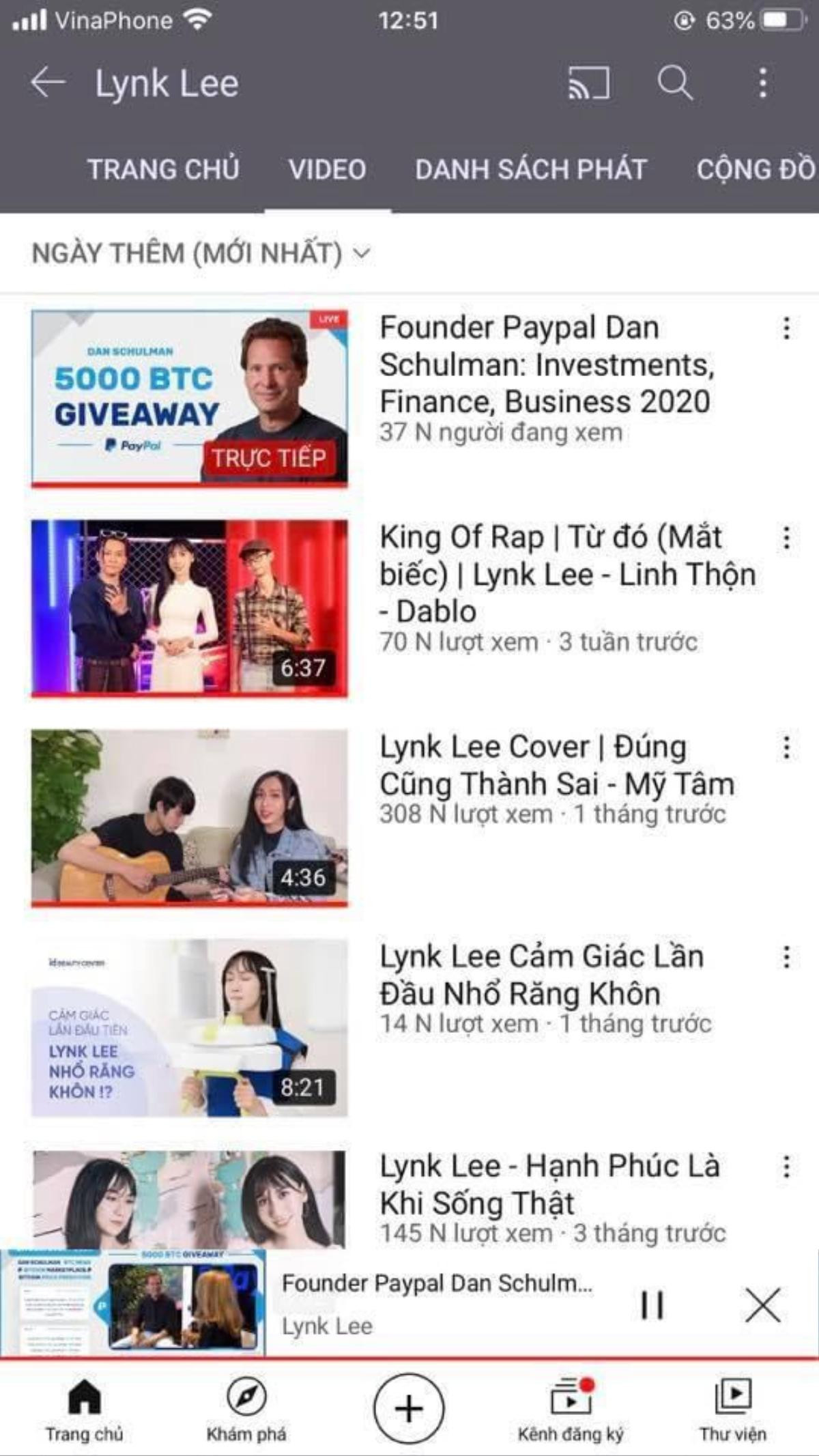 Hàng loạt kênh YouTube của nghệ sĩ Việt Nam bị hack: Nạn nhân có cả Lý Hải, Hồ Quang Hiếu Ảnh 6