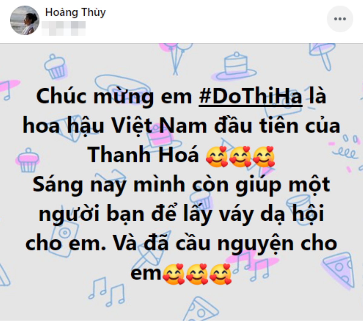 Cặp á hậu đình đám Bùi Phương Nga - Hoàng Thùy xúc động chúc mừng tân hoa hậu Đỗ Hà Ảnh 5