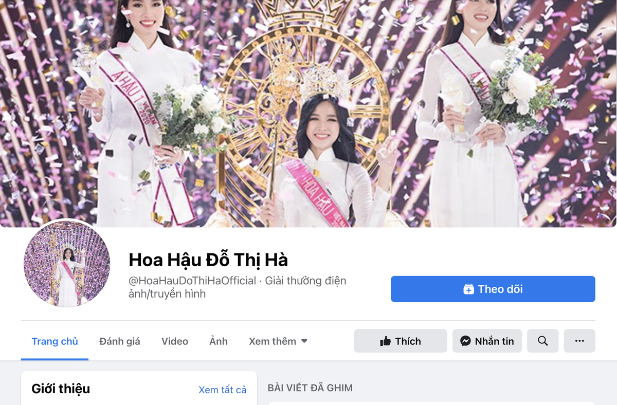 Hoa hậu Việt Nam 2020 Đỗ Thị Hà bị giả mạo trên Facebook Ảnh 3