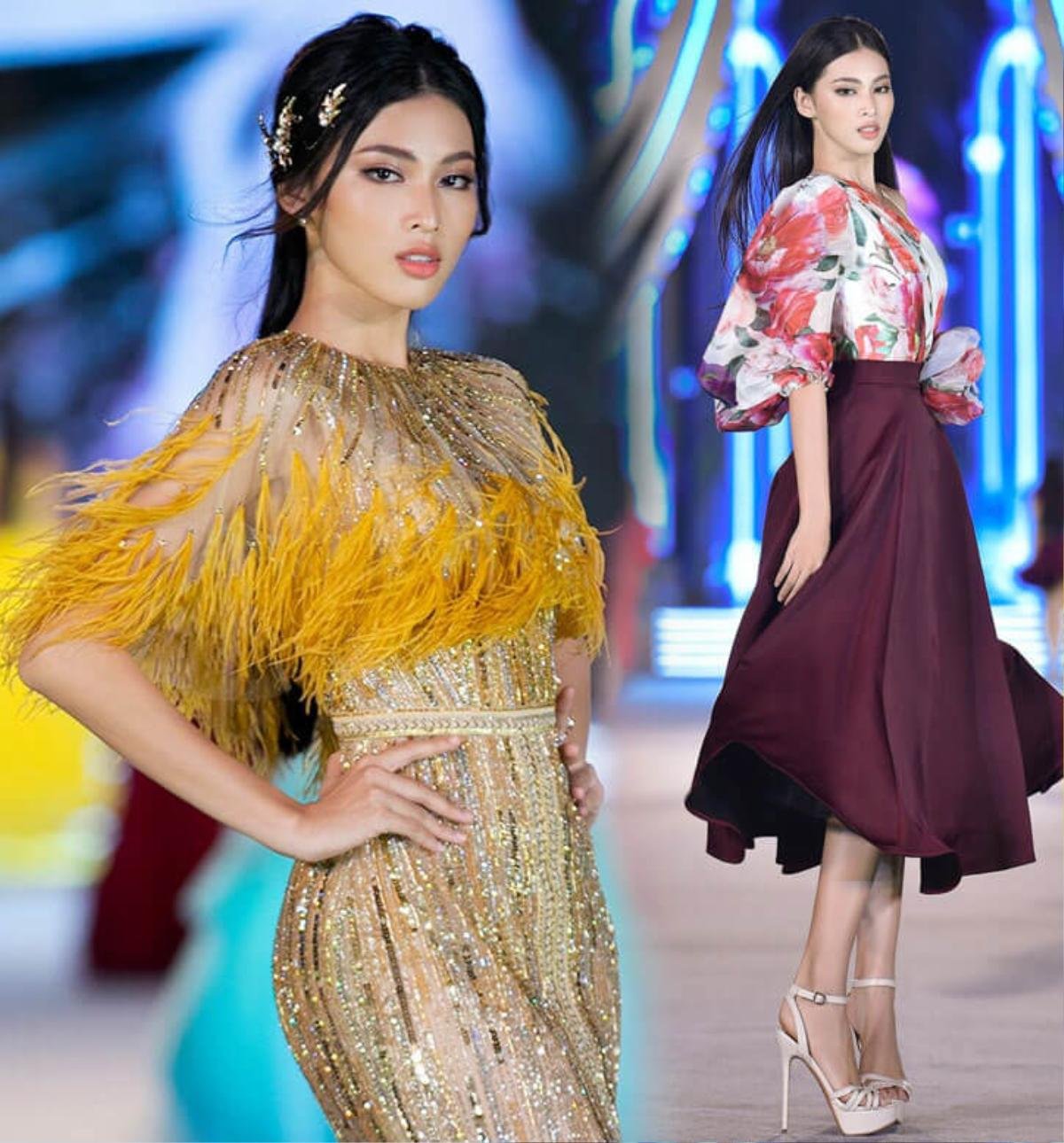 Trình catwalk top 3 Hoa hậu Việt Nam 2020: Á hậu Ngọc Thảo xứng danh trò cưng Võ Hoàng Yến Ảnh 8