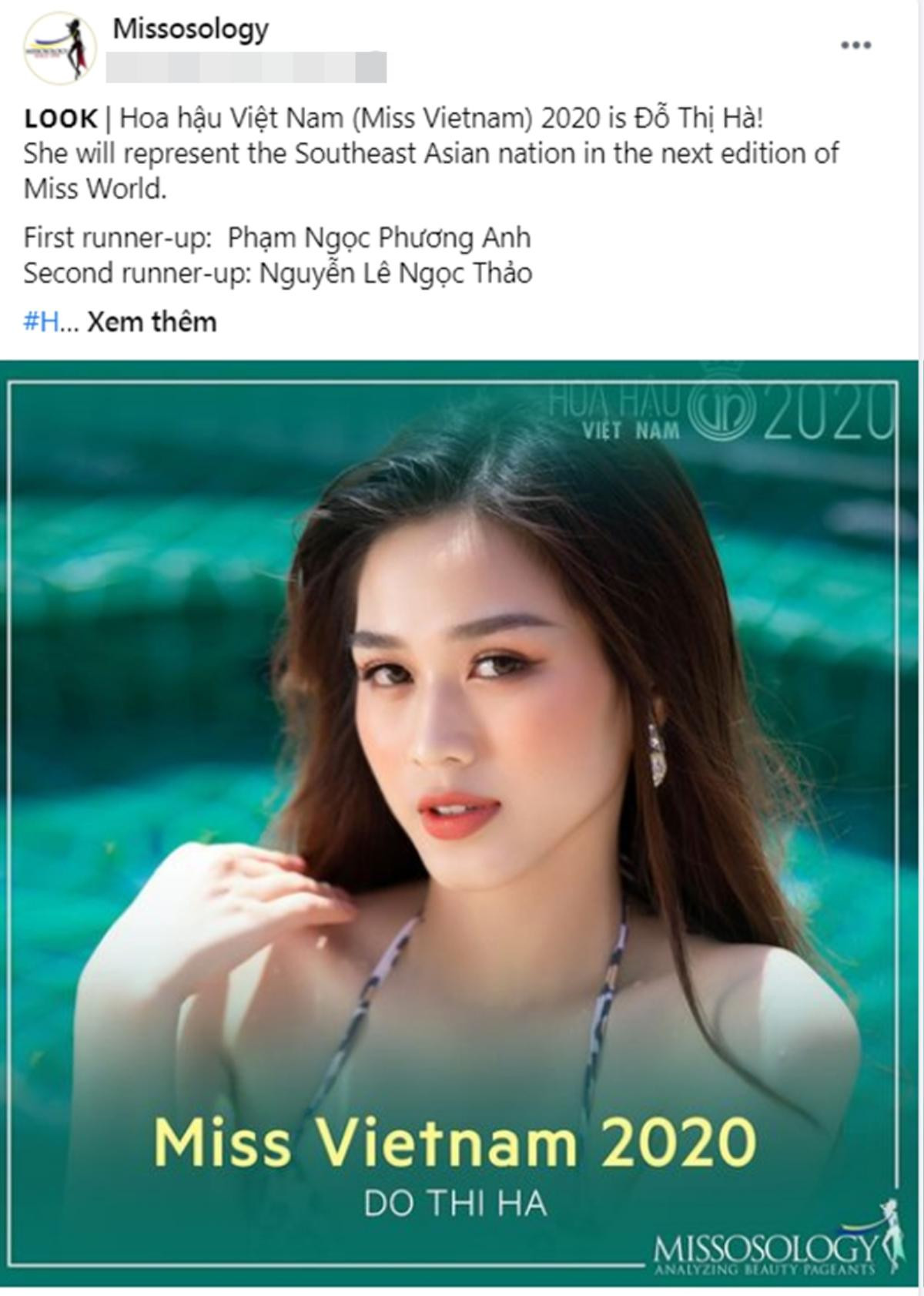 Fanpage Miss World chúc mừng, ngầm xác định Đỗ Thị Hà đại diện Việt Nam thi Hoa hậu Thế giới Ảnh 5