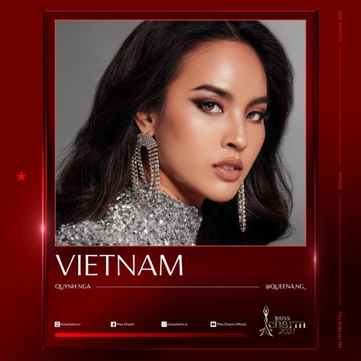 Quỳnh Nga đại diện Việt Nam chinh chiến Miss Charm 2021, đối đầu dàn mỹ nhân từ Big 5 sừng sỏ Ảnh 5