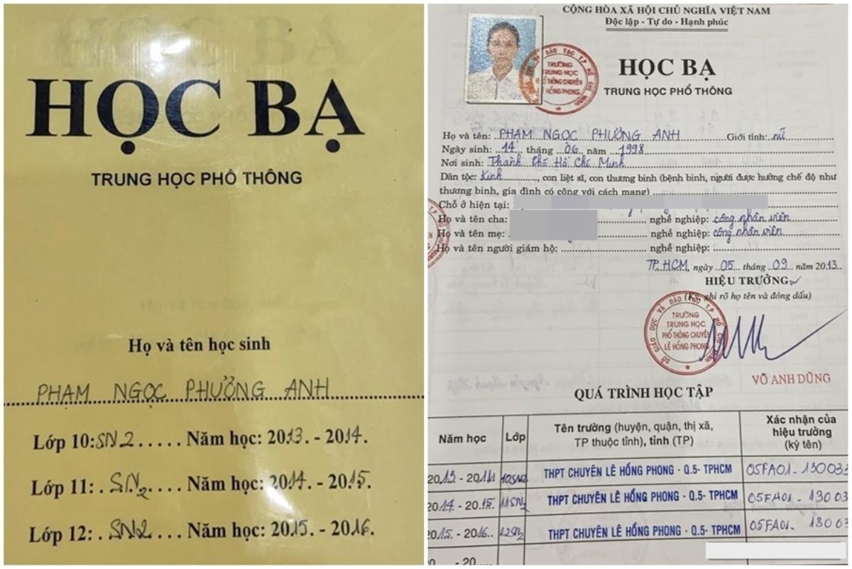 Dân mạng ngưỡng mộ thành tích học tập của Á hậu Phương Anh thuở còn học THPT Ảnh 3