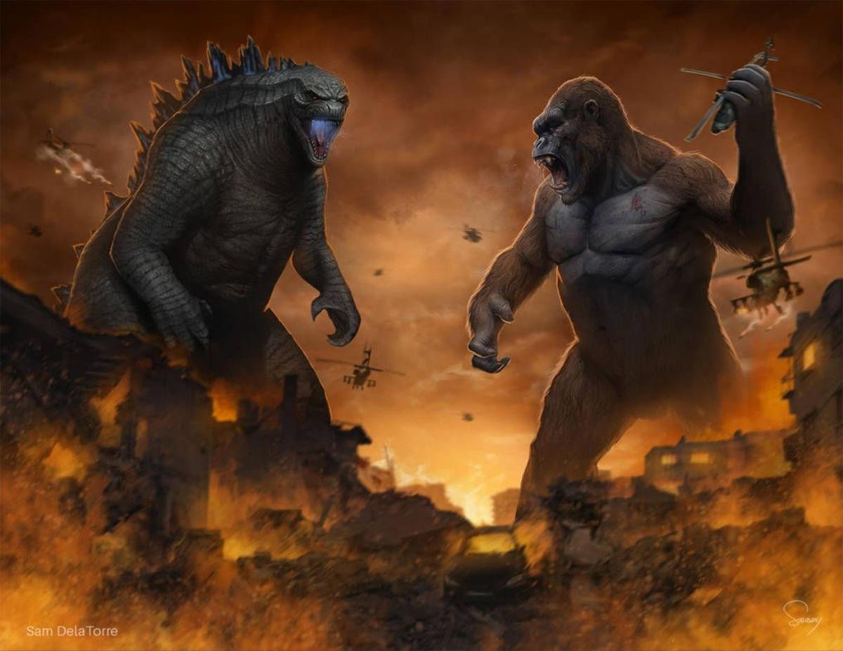 'Godzilla Vs. Kong' 2021: Quái vật nguyên tử Godzilla sẽ đánh bại King Kong? Ảnh 4