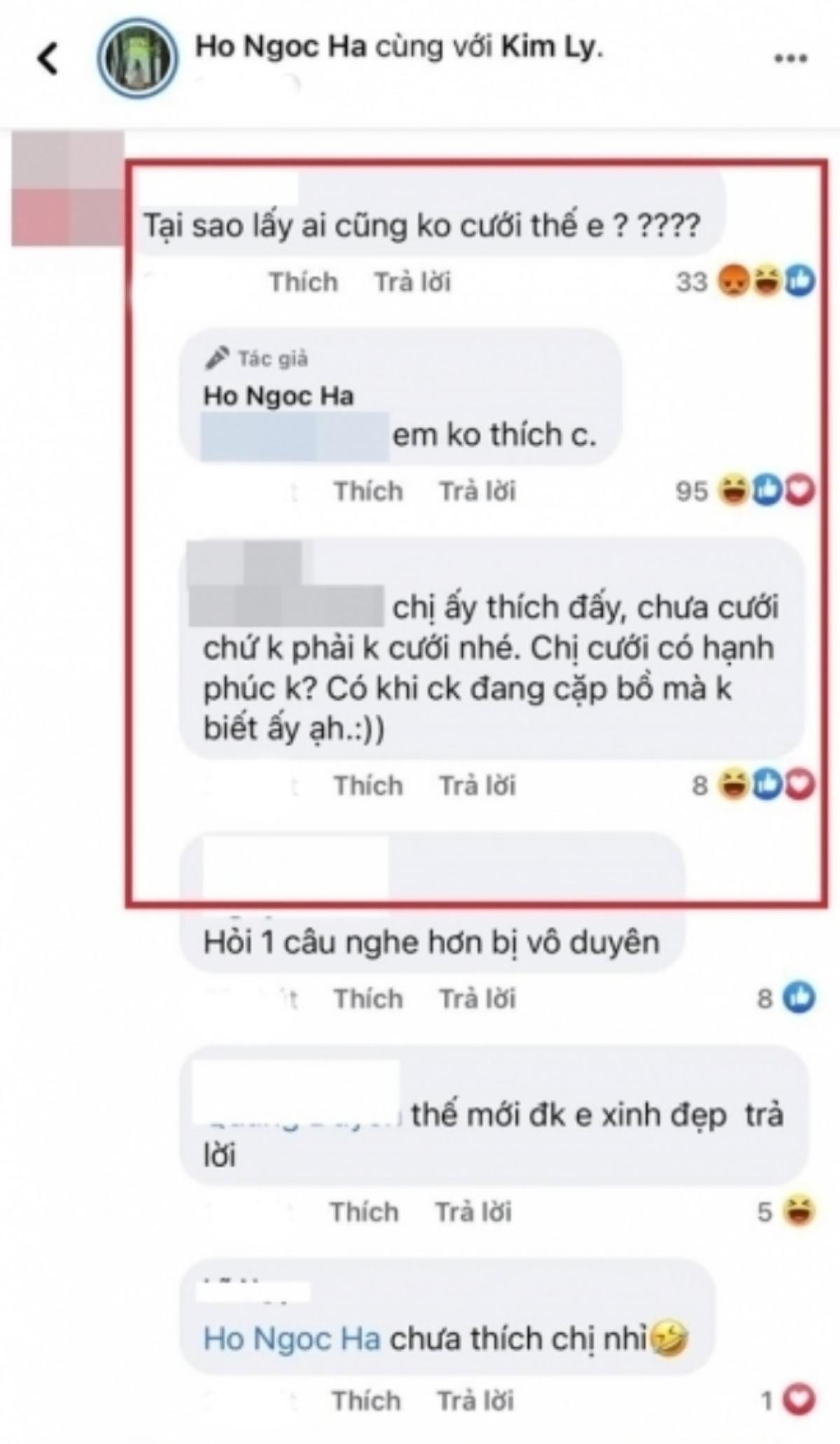 Hà Hồ đáp trả 'nhẹ nhàng' khi được hỏi 'Tại sao lấy ai cũng không cưới' Ảnh 3