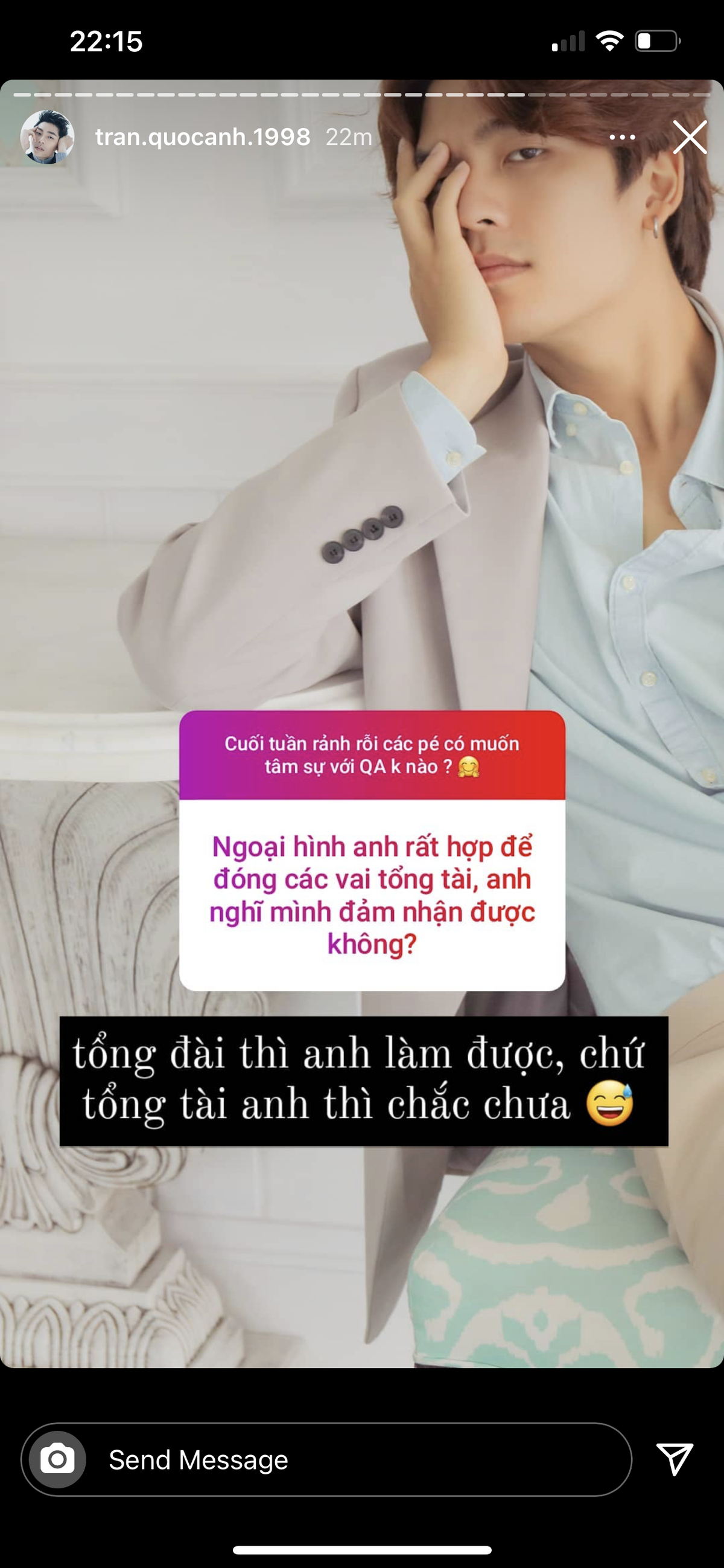 Quốc Anh: Thánh rắc thính mới, cứ 'thả là dính' của showbiz Việt Ảnh 8