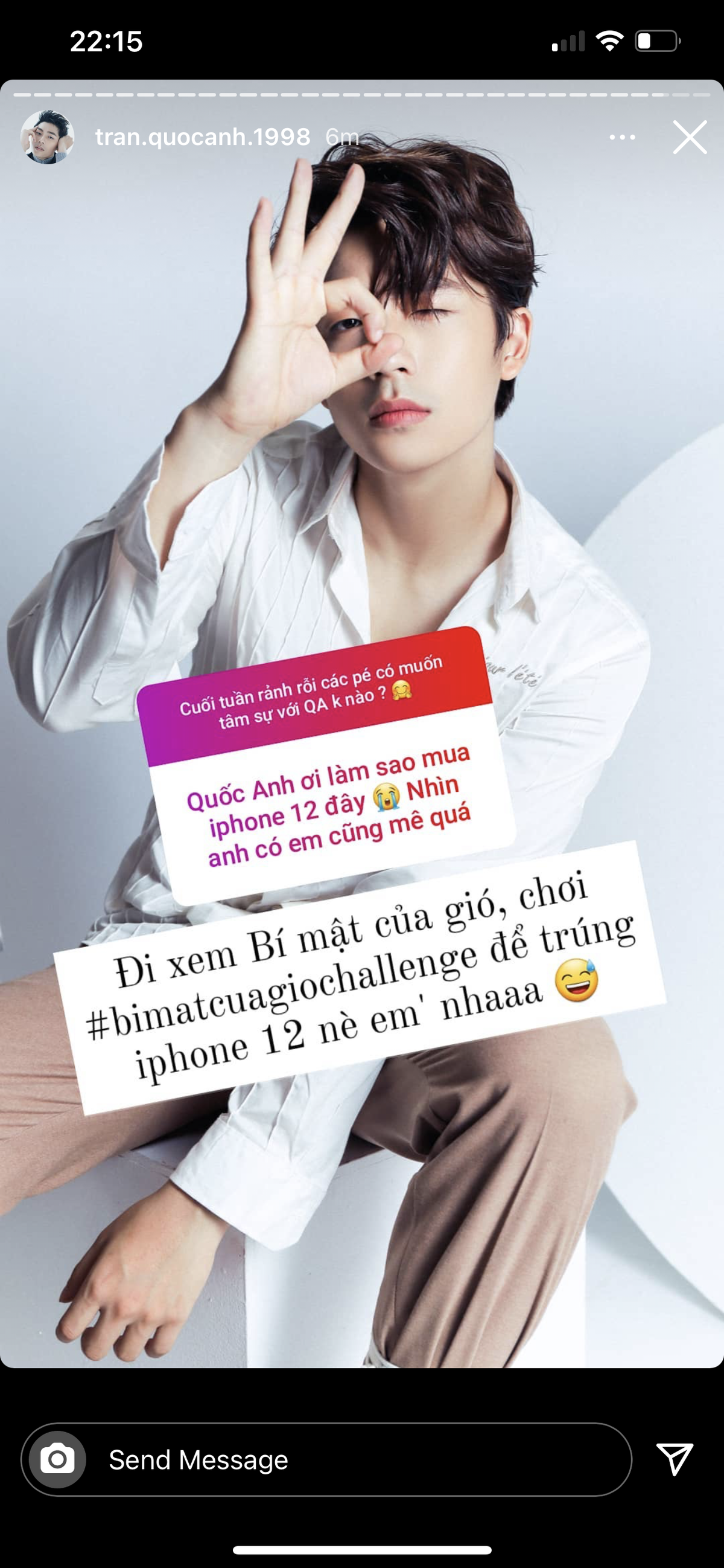 Quốc Anh: Thánh rắc thính mới, cứ 'thả là dính' của showbiz Việt Ảnh 9