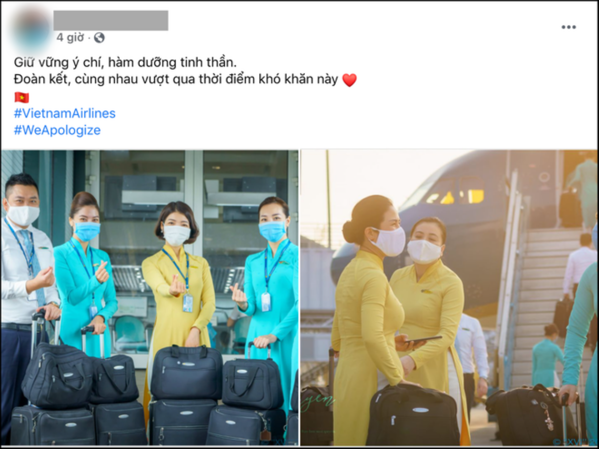 Đồng loạt tiếp viên hàng không Vietnam Airlines lên tiếng xin lỗi cộng đồng trên mạng xã hội Ảnh 6