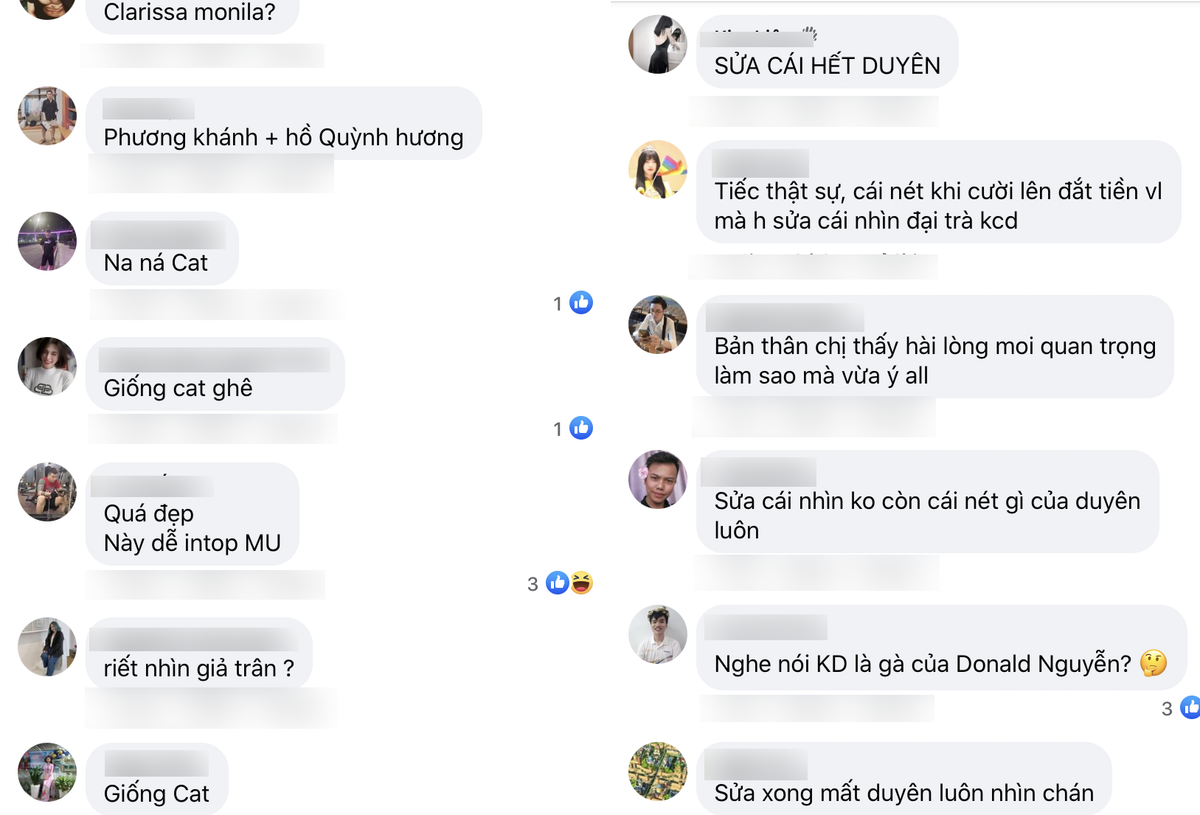 Fan khen chê nhan sắc Kim Duyên thay đổi: 'Hao hao Phương Khánh - Hồ Quỳnh Hương lại giống Catriona Gray' Ảnh 10