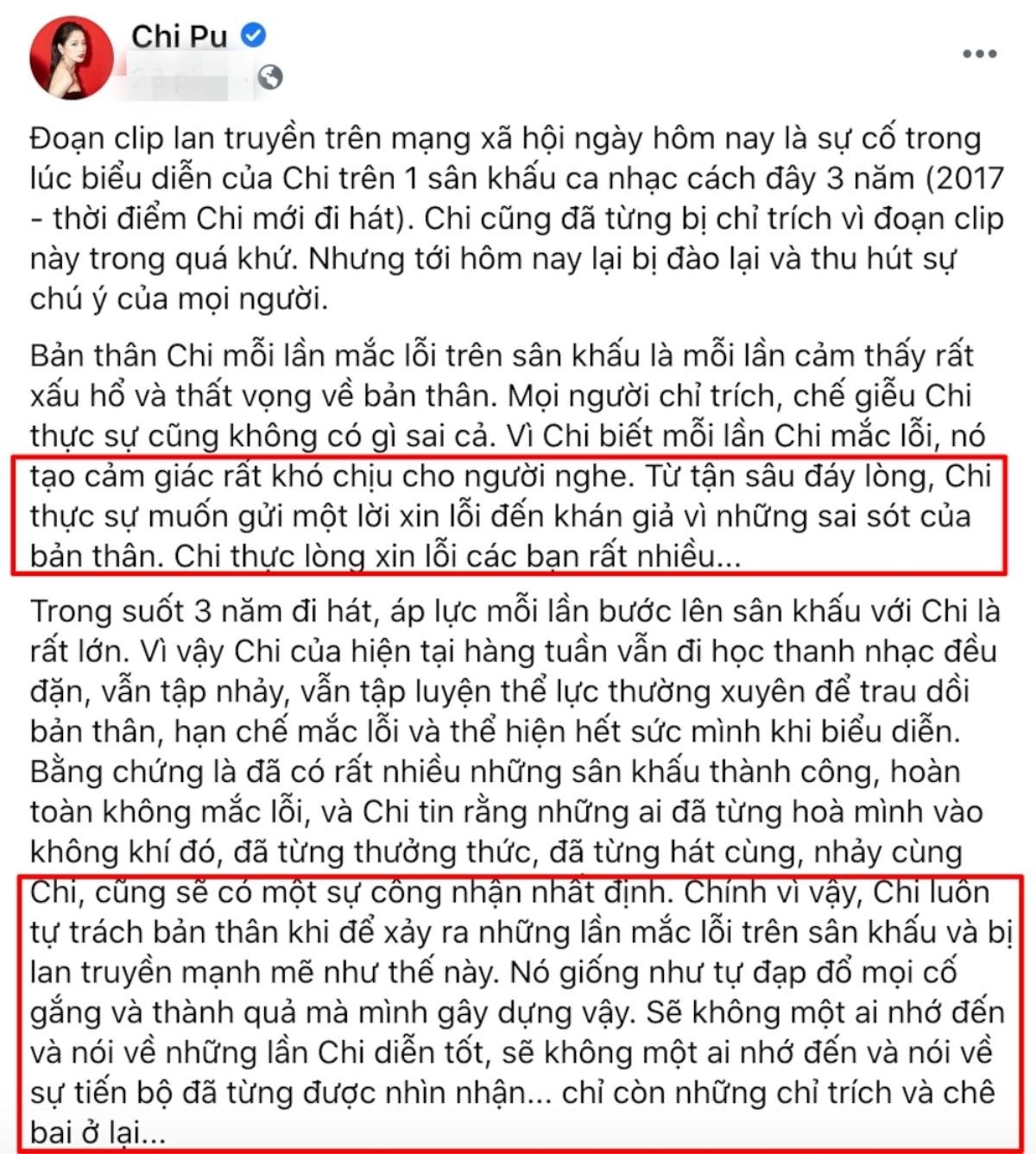 Tần suất xin lỗi ngày càng tăng, Chi Pu đang muốn soán ngôi 'sorry' của Hòa Minzy hay gì? Ảnh 2