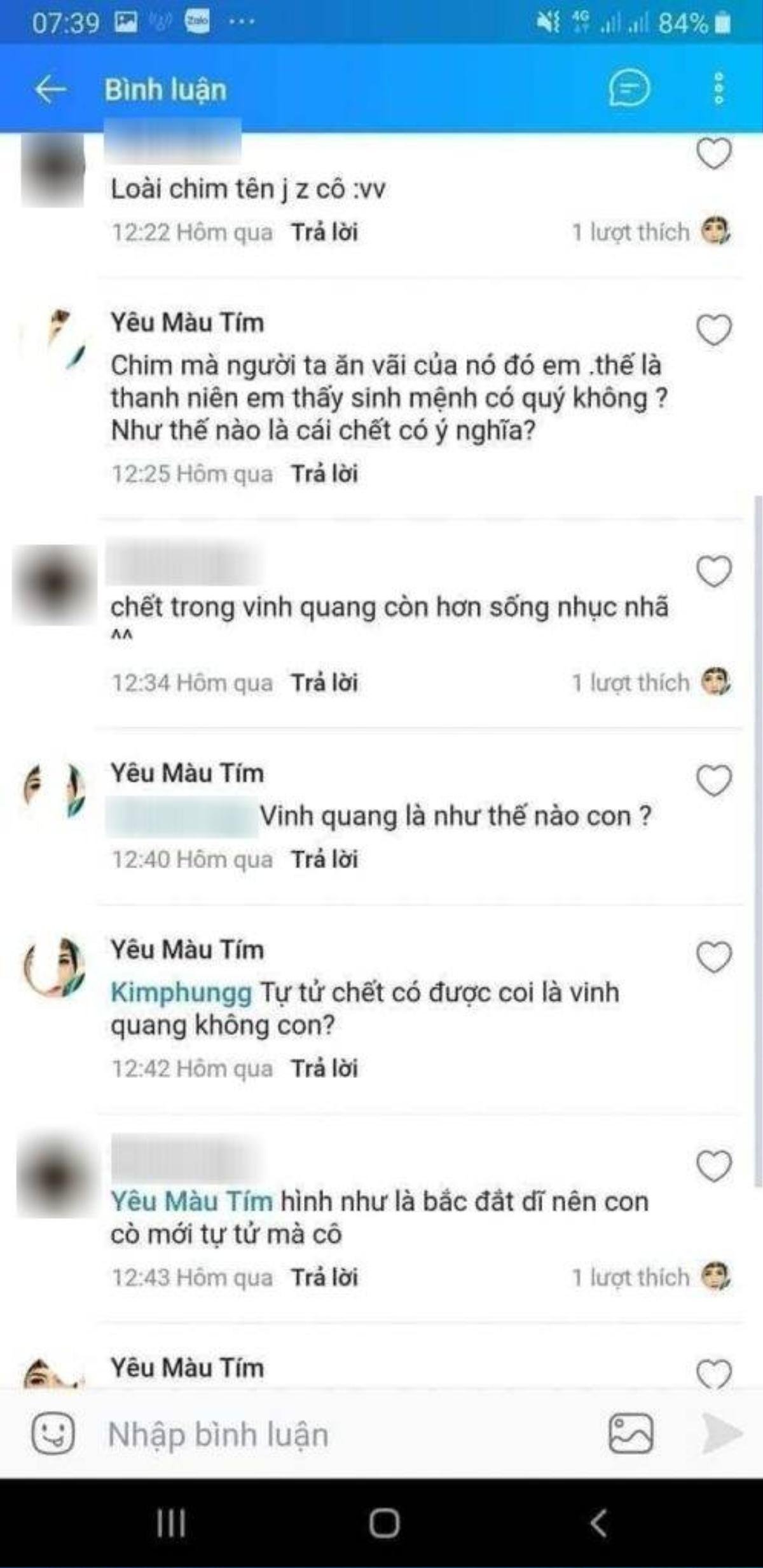 Vụ nữ sinh An Giang tự tử: Xuất hiện những status được cho là của GVCN ám chỉ nữ sinh giả chết để vu oan Ảnh 3