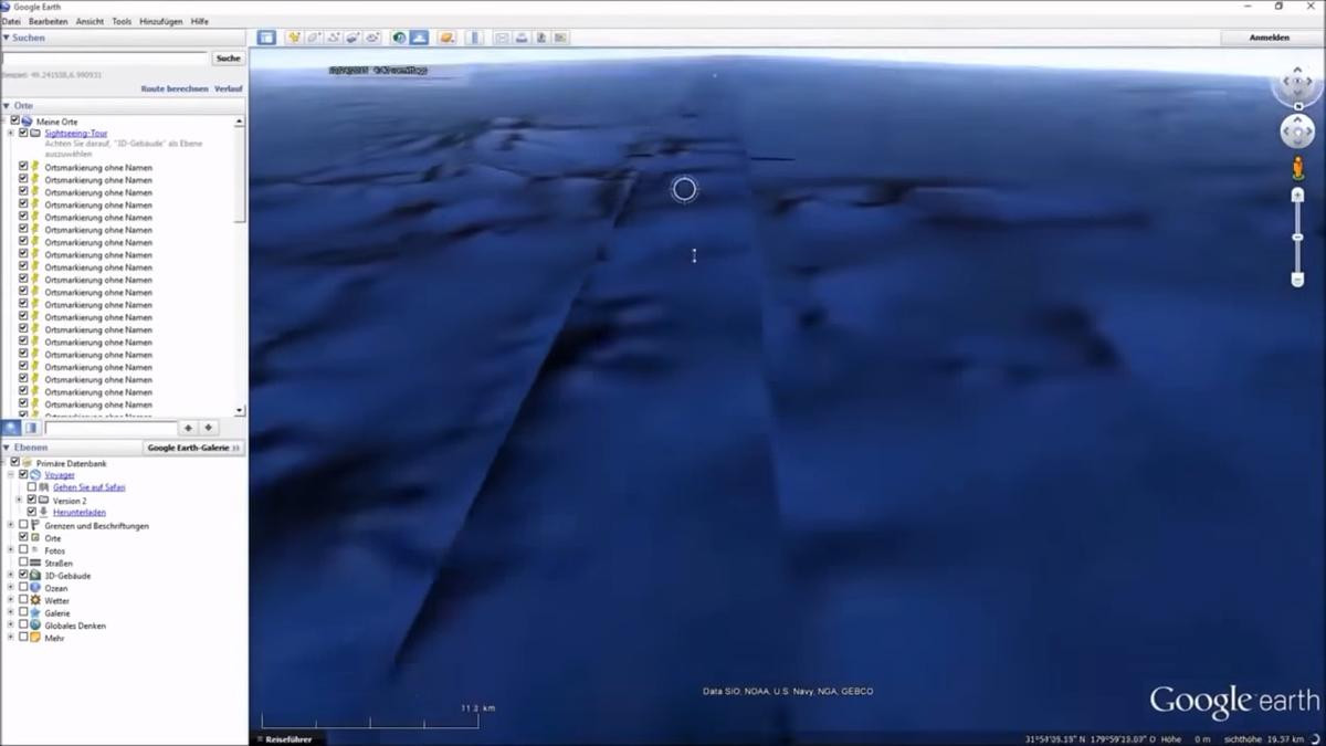 Google Earth tìm thấy bức tường bí ẩn dưới biển, bao quanh Trái Đất? Ảnh 5