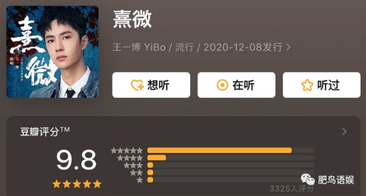 Bài hát mới của Vương Nhất Bác bị chê thậm tệ nhưng điểm Douban lại vượt mặt Châu Kiệt Luân Ảnh 3