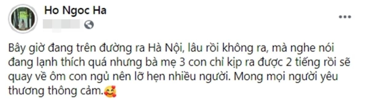 Hà Hồ tái xuất sau 1 tháng ở cữ, tự nhận 'bà mẹ ba con' nhưng nhìn vóc dáng phải kinh ngạc! Ảnh 2