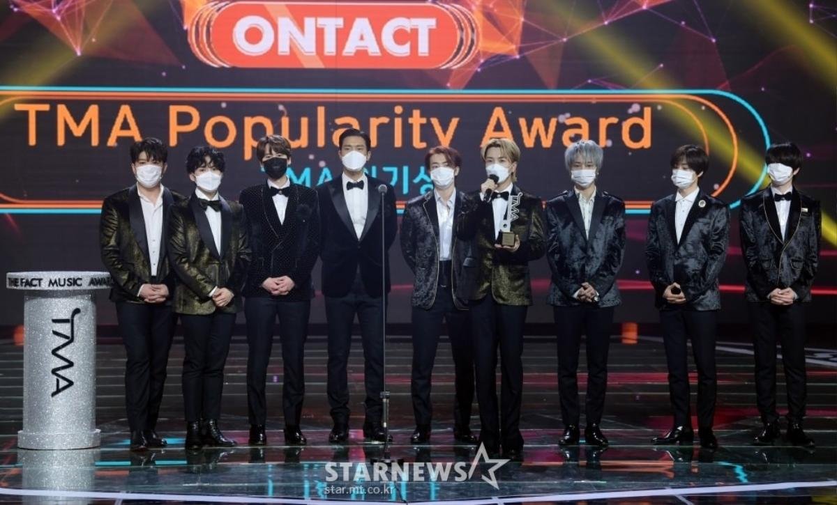 Kết quả 'The Fact Music Awards 2020': Super Junior ẵm 4 giải, soán ngôi 'ông hoàng all-kill' BTS Ảnh 17