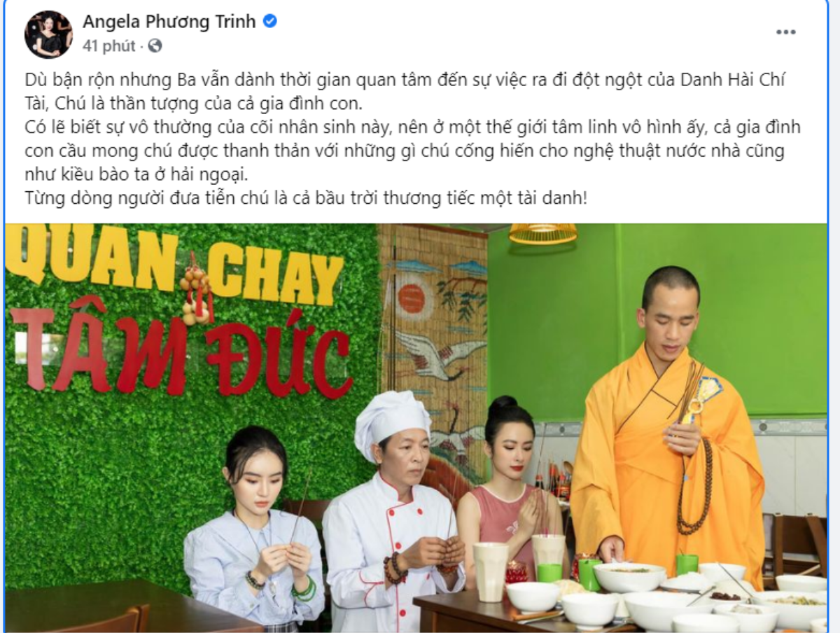 Trấn Thành, Đại Nghĩa và dàn sao Việt nghẹn ngào lời cuối tiễn đưa cố NS Chí Tài Ảnh 12