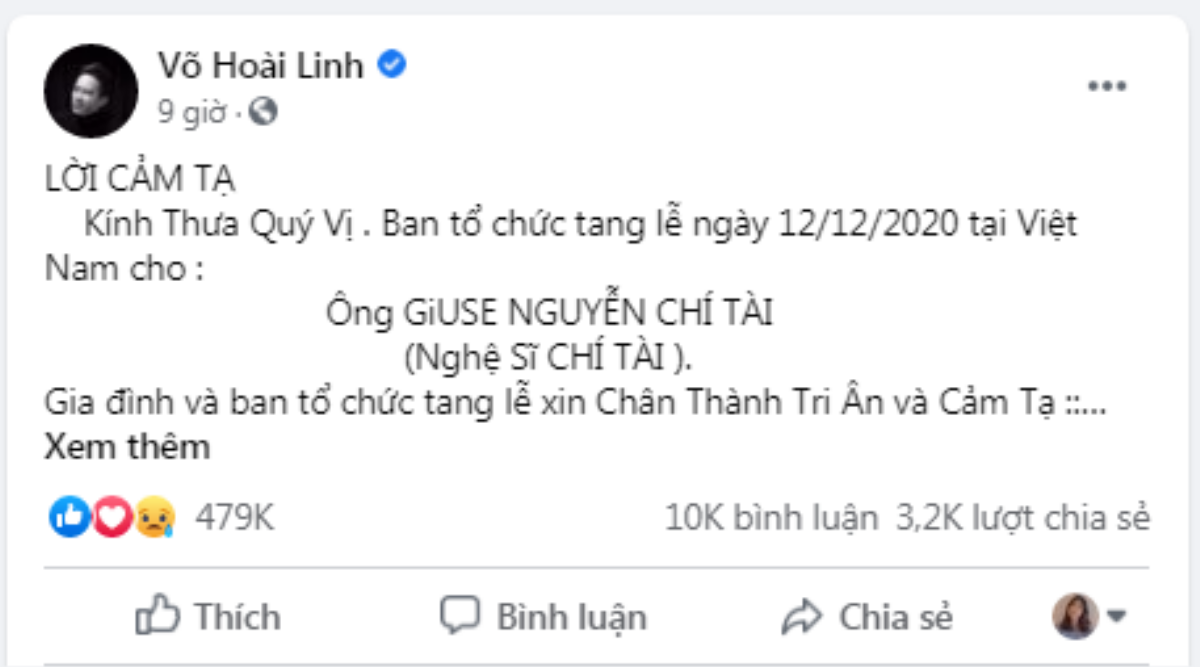 Video: Linh cữu nghệ sĩ Chí Tài đã hạ cánh đến Mỹ, Hoài Linh chân thành cảm ơn! Ảnh 3