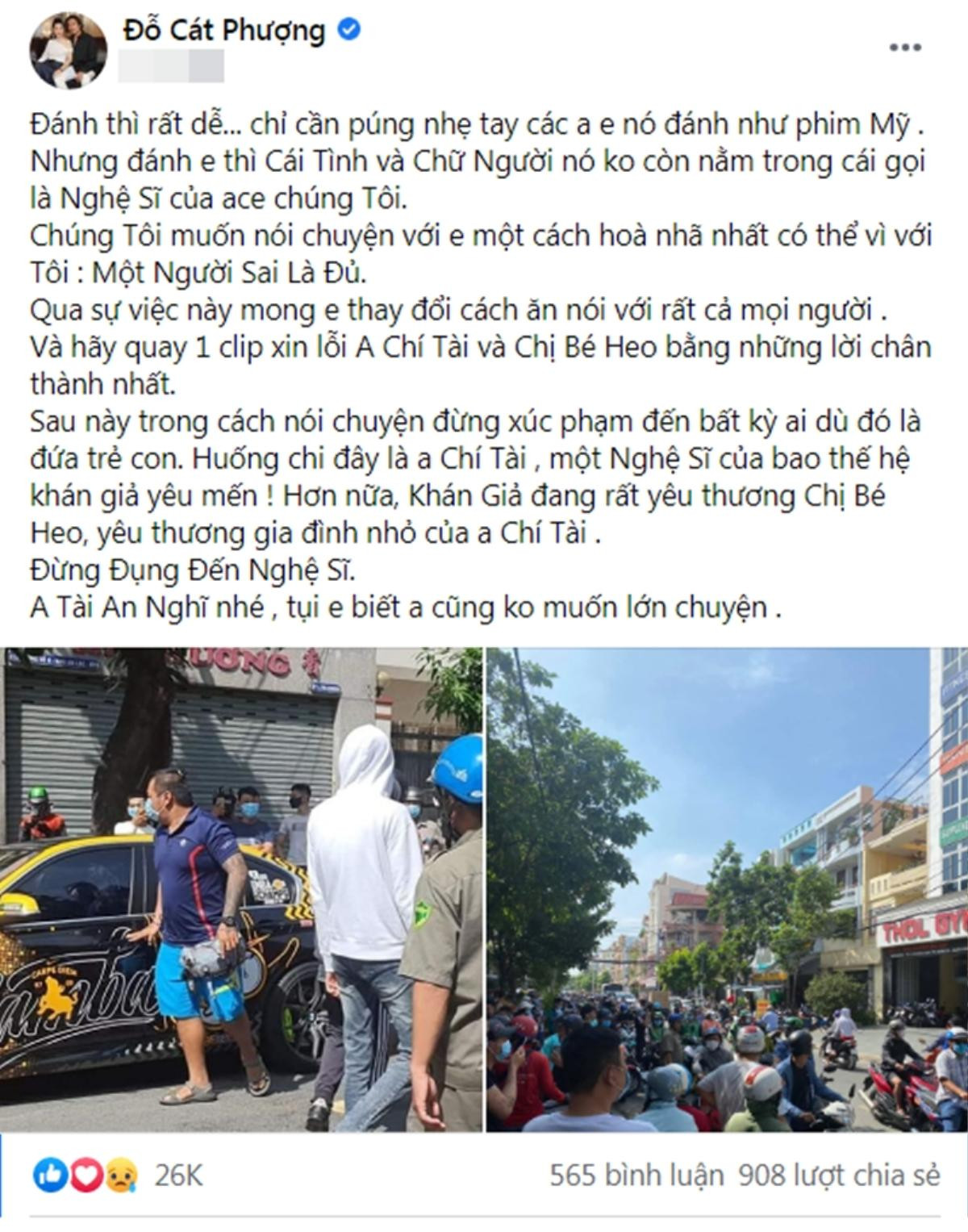 Cát Phượng, Huỳnh Phương tiết lộ vụ nam gymer xúc phạm vợ chồng NS Chí Tài: 'Cúi đầu xin lỗi' Ảnh 5