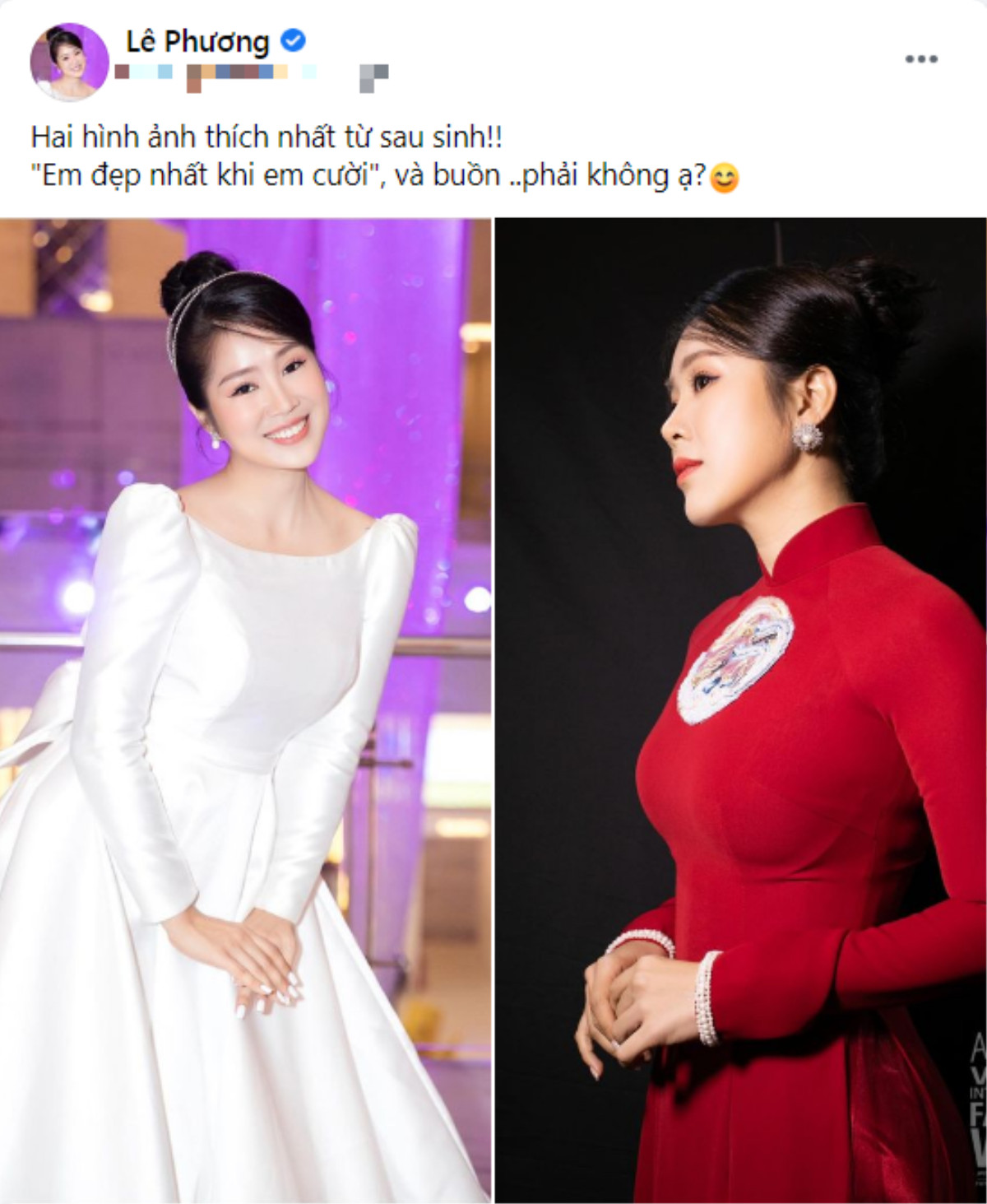 Lê Phương khoe hai hình ảnh thích nhất từ sau khi sinh con, fan liền gật gù để lại lời khen tới tấp Ảnh 2