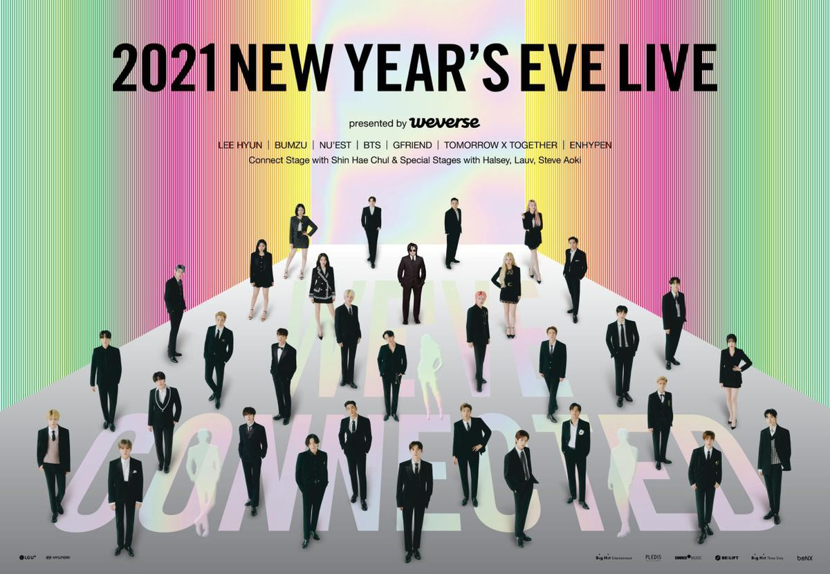 Big Hit nâng tầm concert online với 'New Year's Live' Concert 2021' Ảnh 1