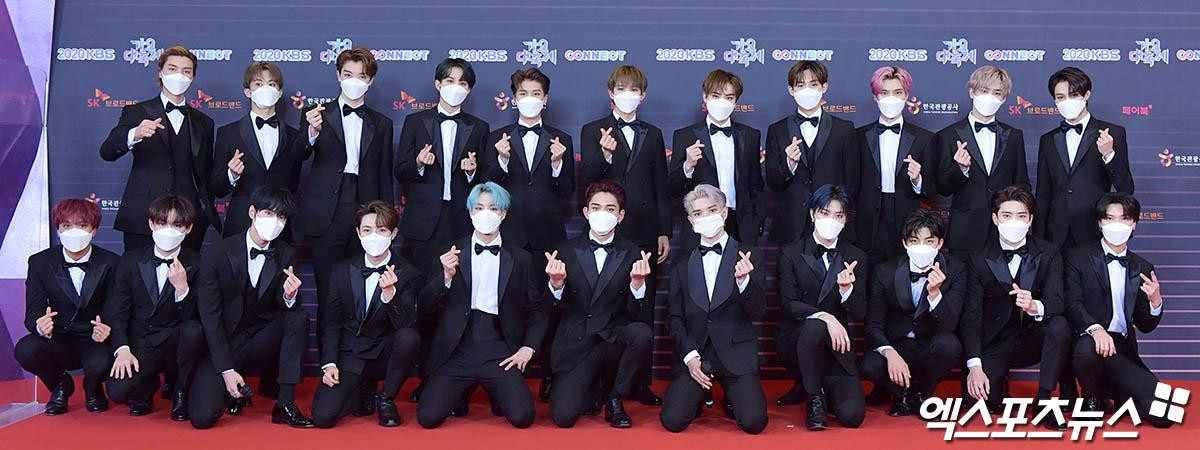 Siêu thảm đỏ 'KBS Song Festival 2020': BTS, TWICE, GOT7, NU'EST, aespa và ITZY Ảnh 29