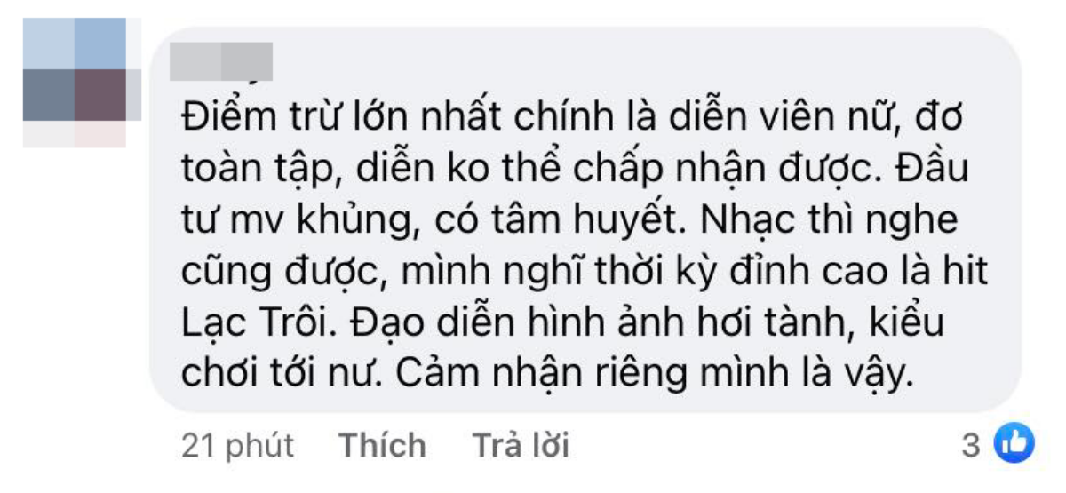 Hải Tú bị dân mạng chê té tát trong MV của Sơn Tùng, phải chăng muốn giành ngôi 'đơ nữ' màn ảnh Việt? Ảnh 4