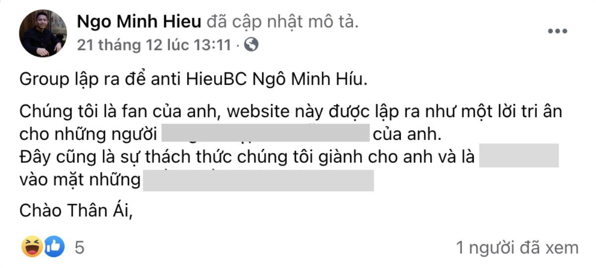 HiếuPC bị lập group và website anti dù từng giúp đánh sập 2 trang web lừa đảo Ảnh 5