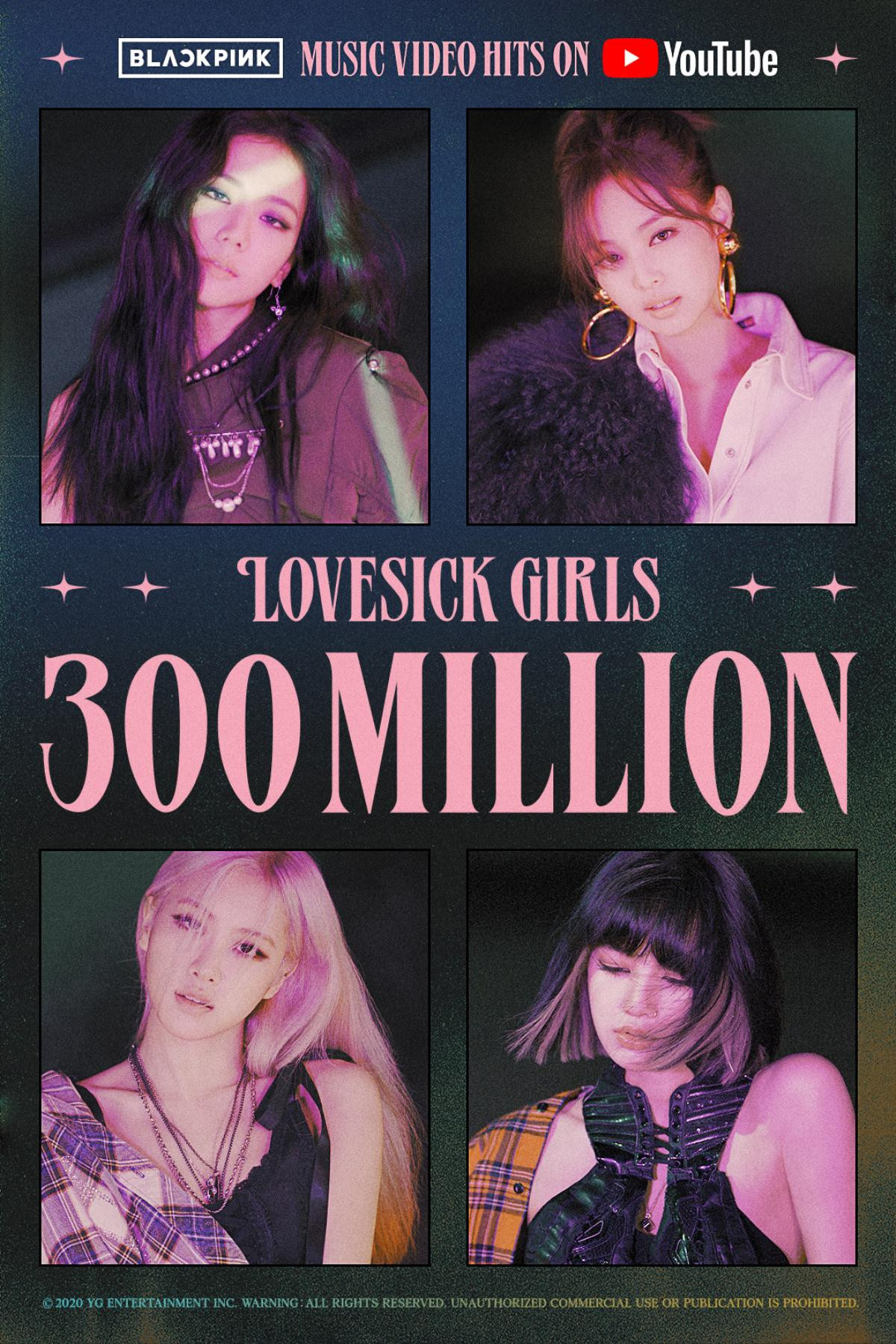 Ngay đêm giáng sinh, MV 'Lovesick Girls' của BlackPink đạt 300 triệu lượt xem Ảnh 1