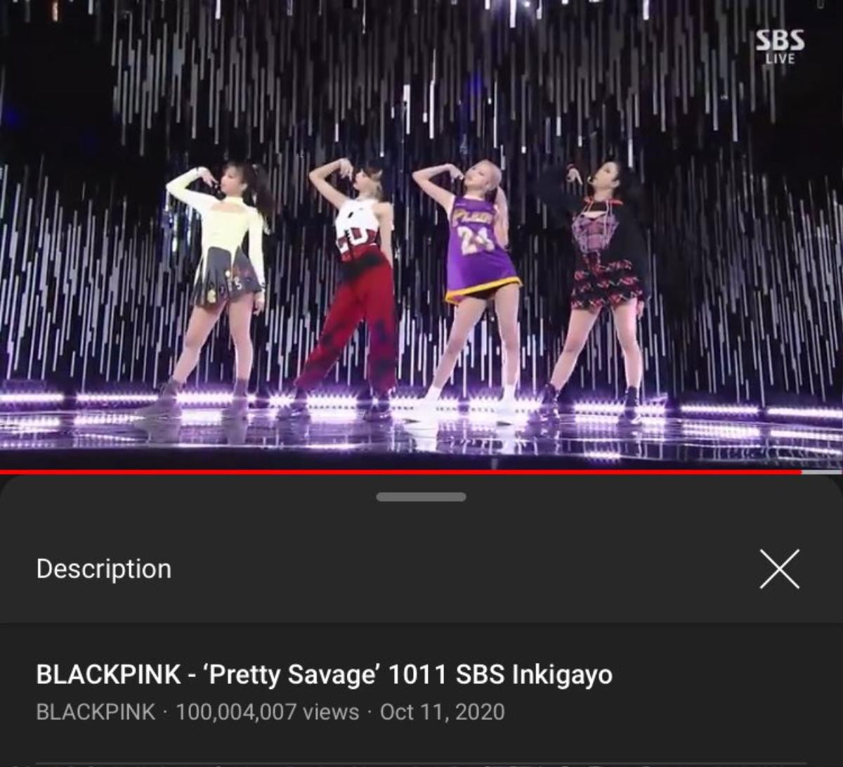 Sân khấu 'Pretty Savage' của BlackPink mang về 100 triệu lượt view Ảnh 1