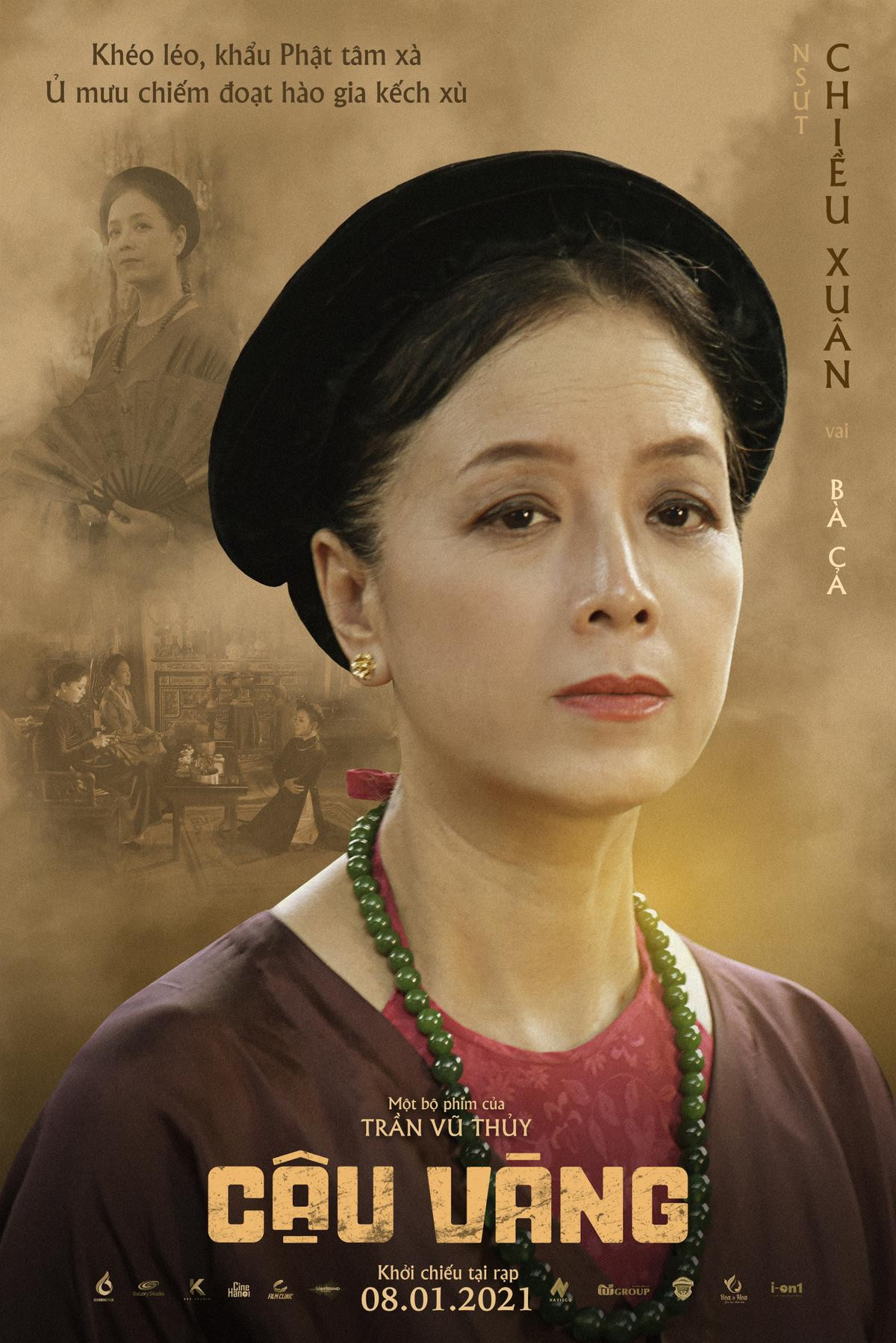 'Cậu Vàng' tung poster nhân vật: Từ ông Giáo Thứ, Binh Tư đến Cò, Cải cuối cùng đã lộ diện! Ảnh 7