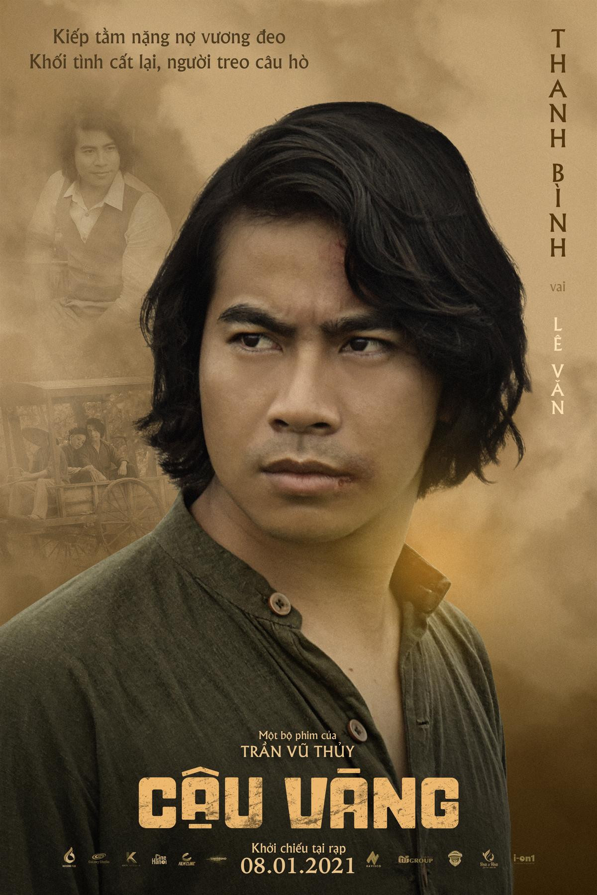 'Cậu Vàng' tung poster nhân vật: Từ ông Giáo Thứ, Binh Tư đến Cò, Cải cuối cùng đã lộ diện! Ảnh 14