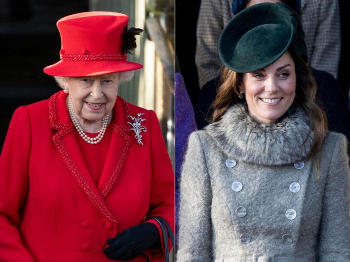 Kate Middleton học tập gu thời trang của Nữ hoàng Elizabeth II Ảnh 5